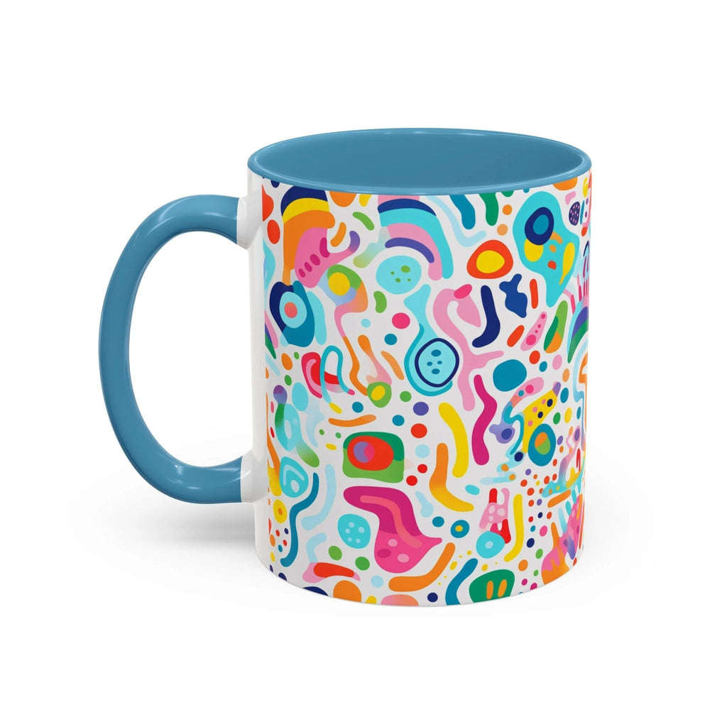Bespattered Facade Rainbow Doodles Mug | Eight Colors | 11oz or 15oz by Bespattered Facade