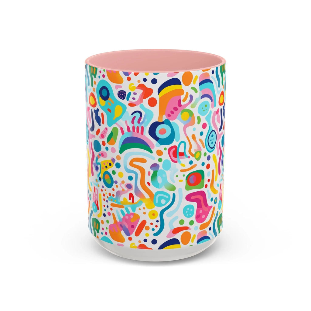 Bespattered Facade Rainbow Doodles Mug | Eight Colors | 11oz or 15oz by Bespattered Facade