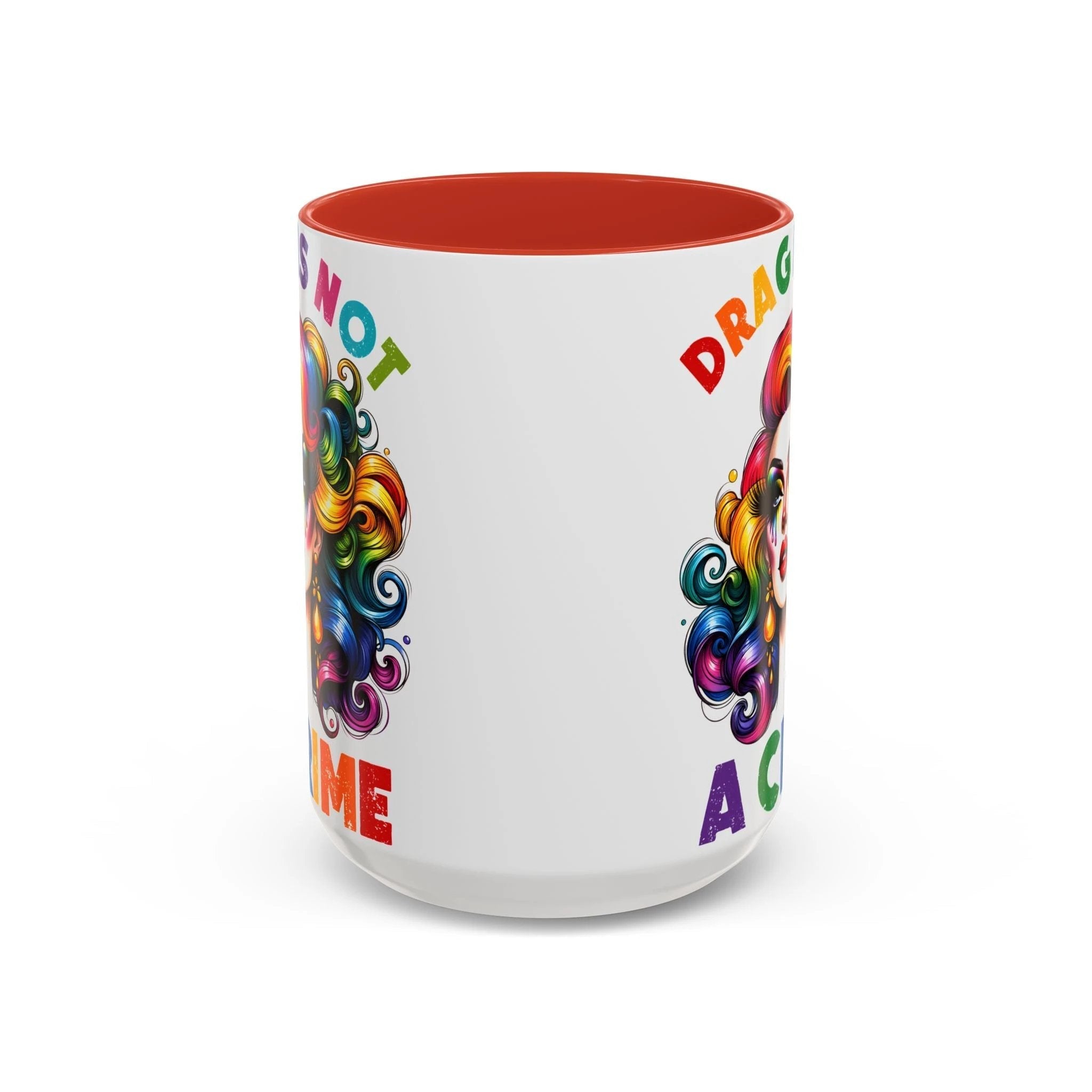 Bespattered Facade Rainbow Drag Is Not a Crime Diva Mug | Eight Colors | 11oz or 15oz by Bespattered Facade