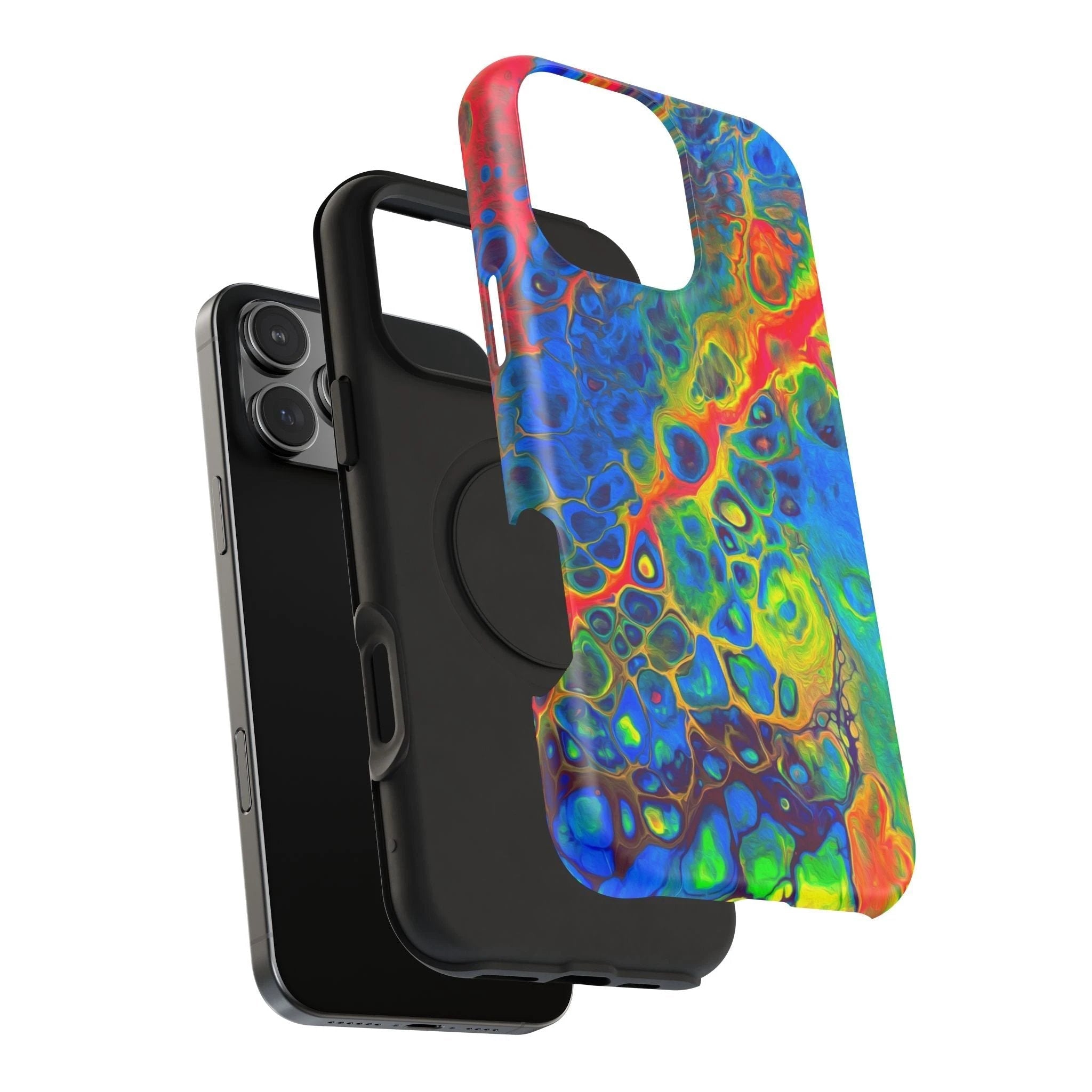 Bespattered Facade Rainbow Impact-Resistant Case by Bespattered Facade