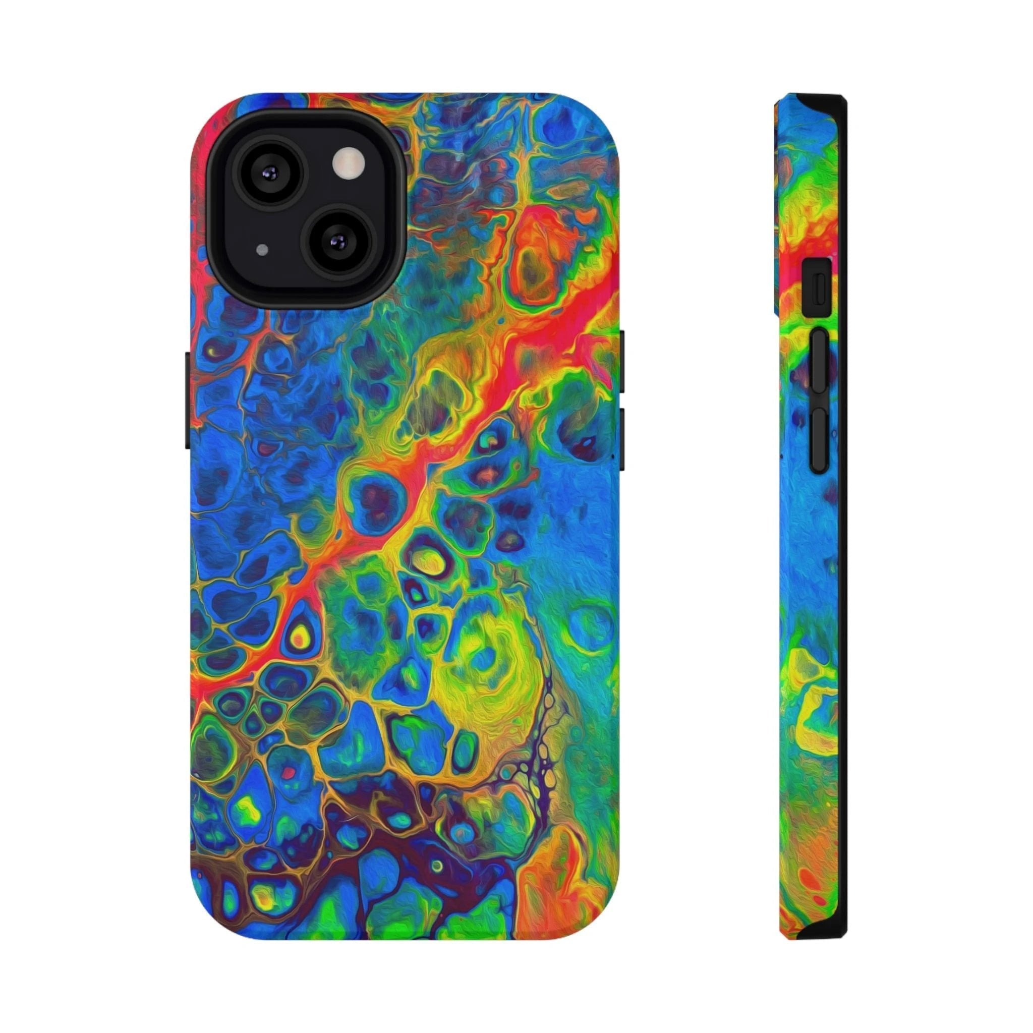 Bespattered Facade Rainbow Impact-Resistant Case by Bespattered Facade