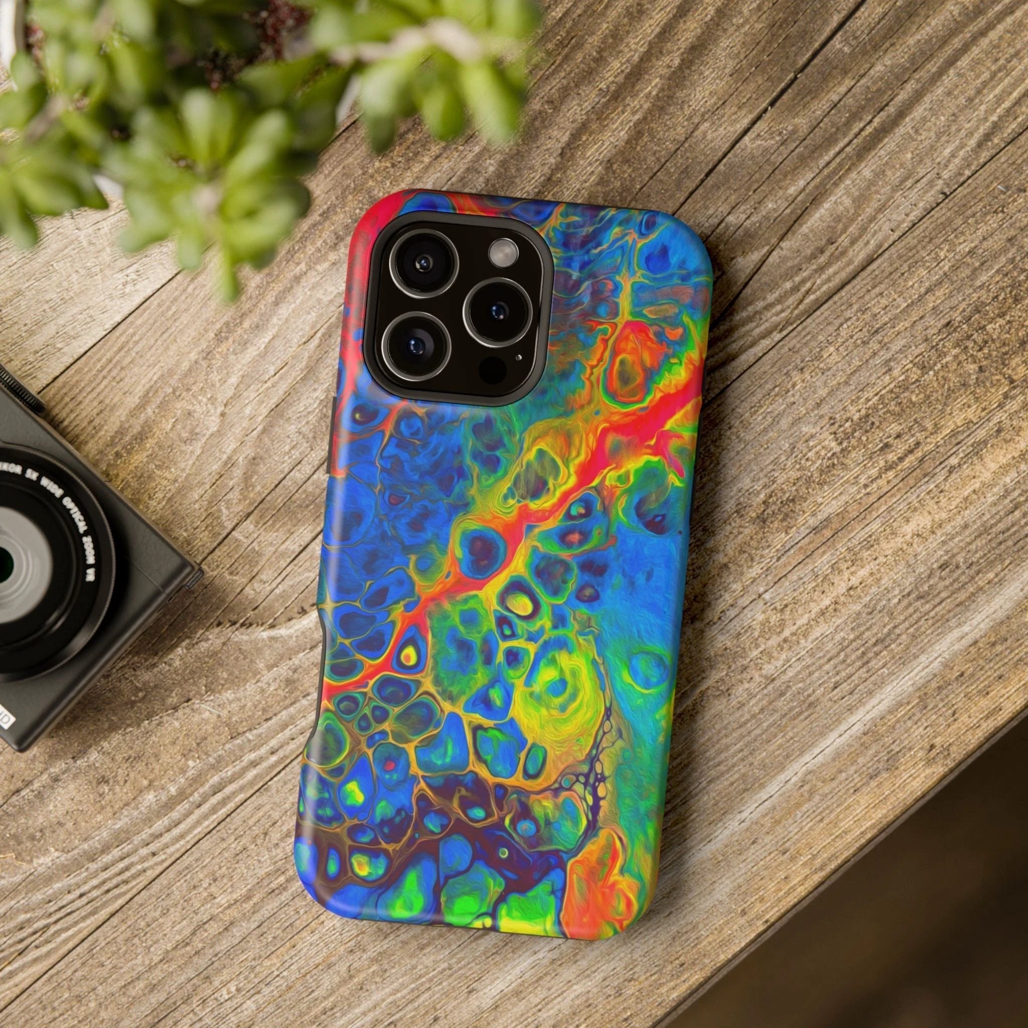 Bespattered Facade Rainbow Impact-Resistant Case by Bespattered Facade