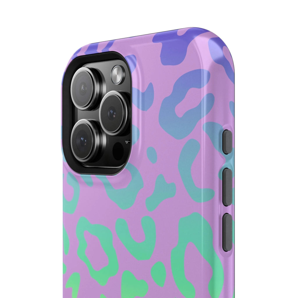 Bespattered Facade Rainbow Leopard Impact-Resistant Case by Bespattered Facade