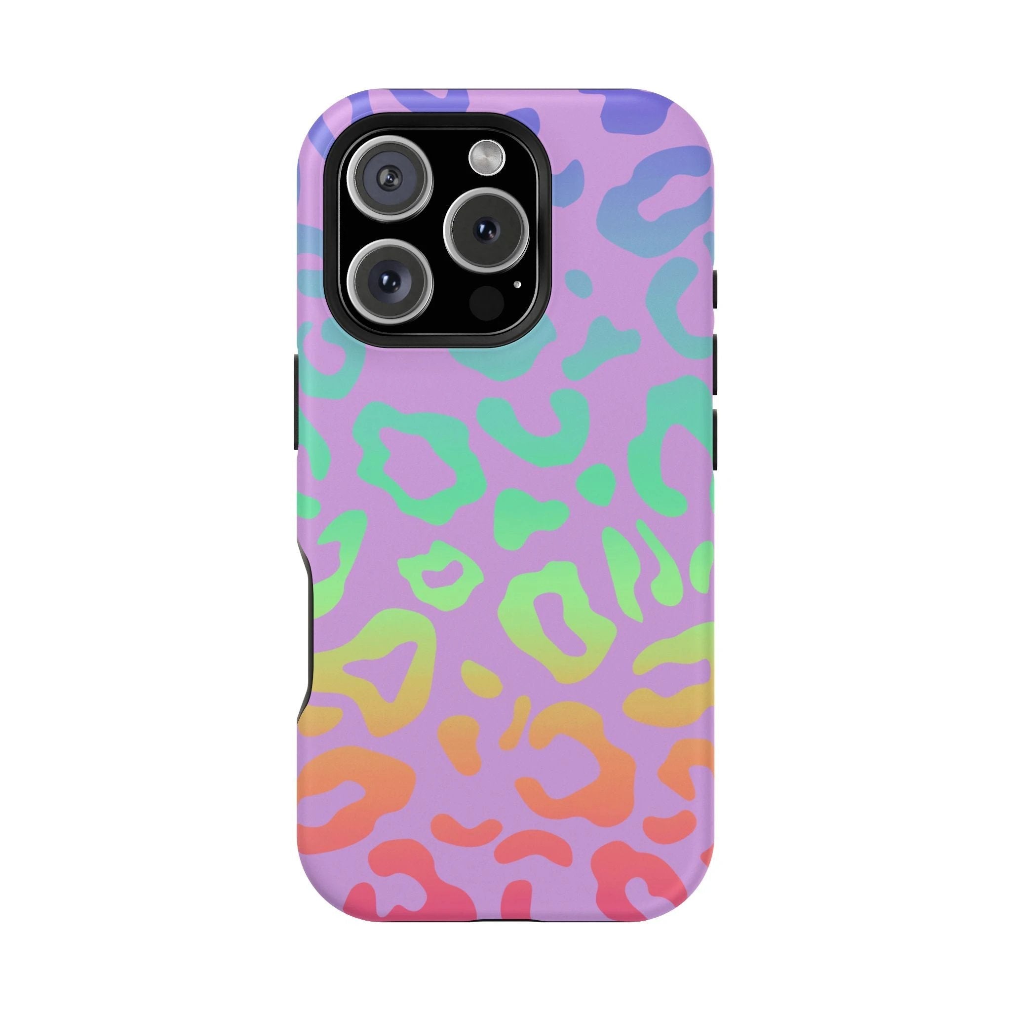 Bespattered Facade Rainbow Leopard MagSafe Tough Case by Bespattered Facade
