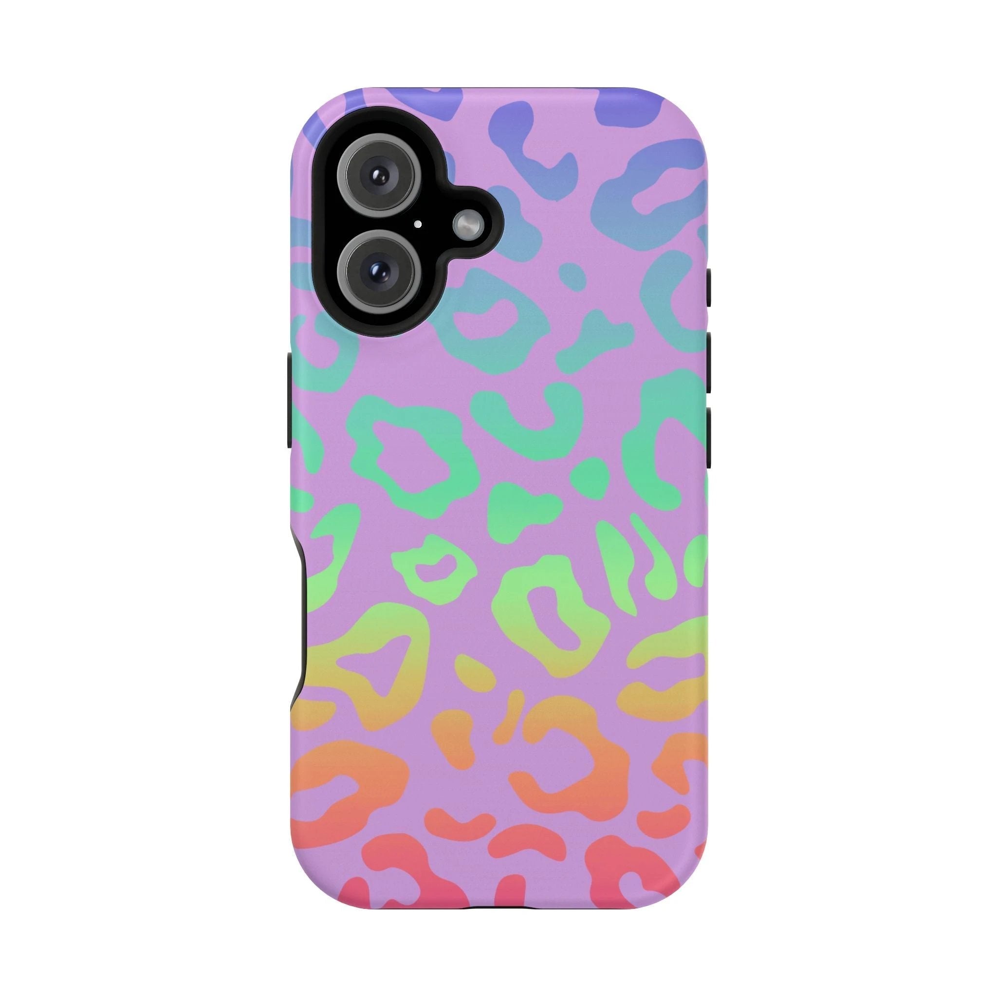 Bespattered Facade Rainbow Leopard MagSafe Tough Case by Bespattered Facade