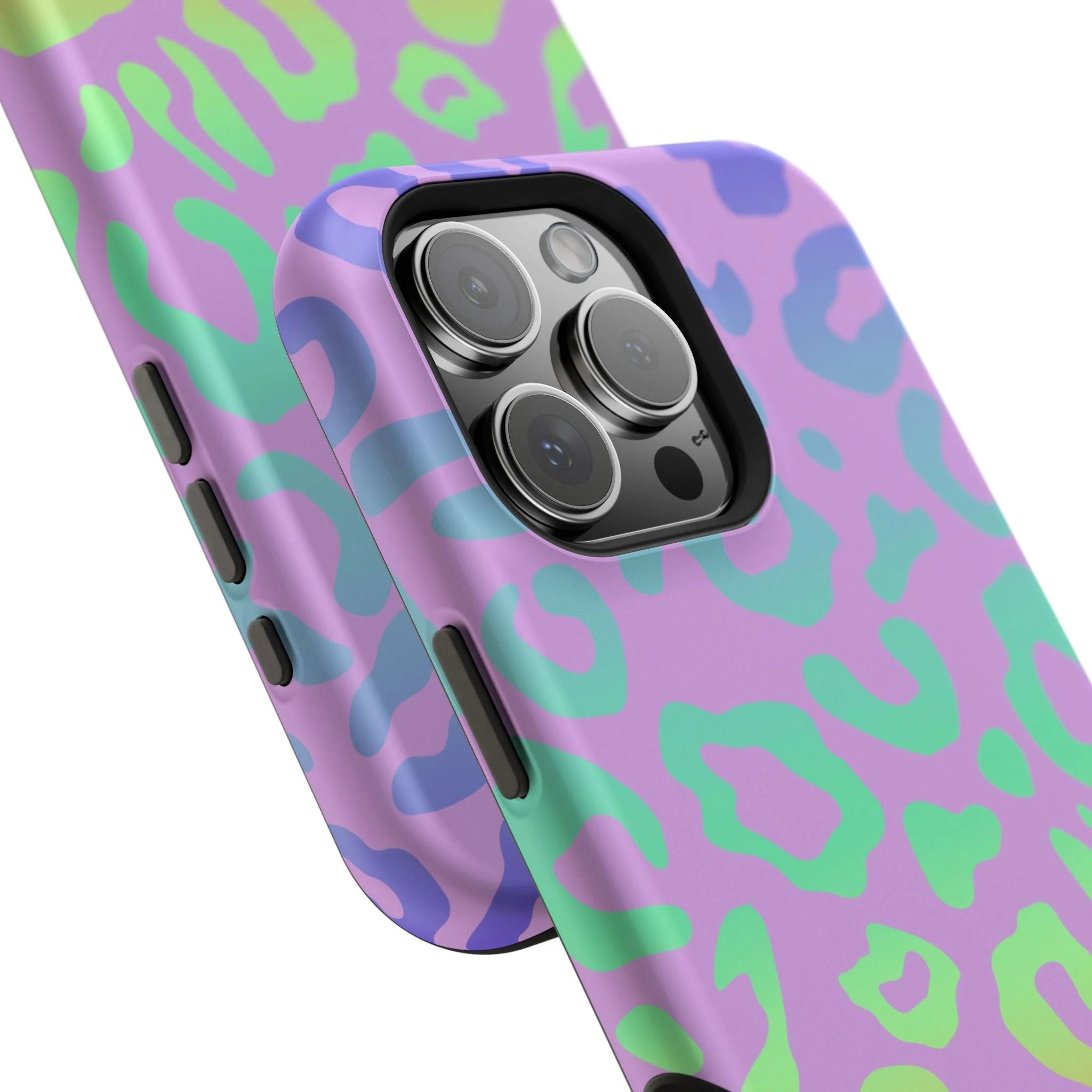 Bespattered Facade Rainbow Leopard MagSafe Tough Case by Bespattered Facade