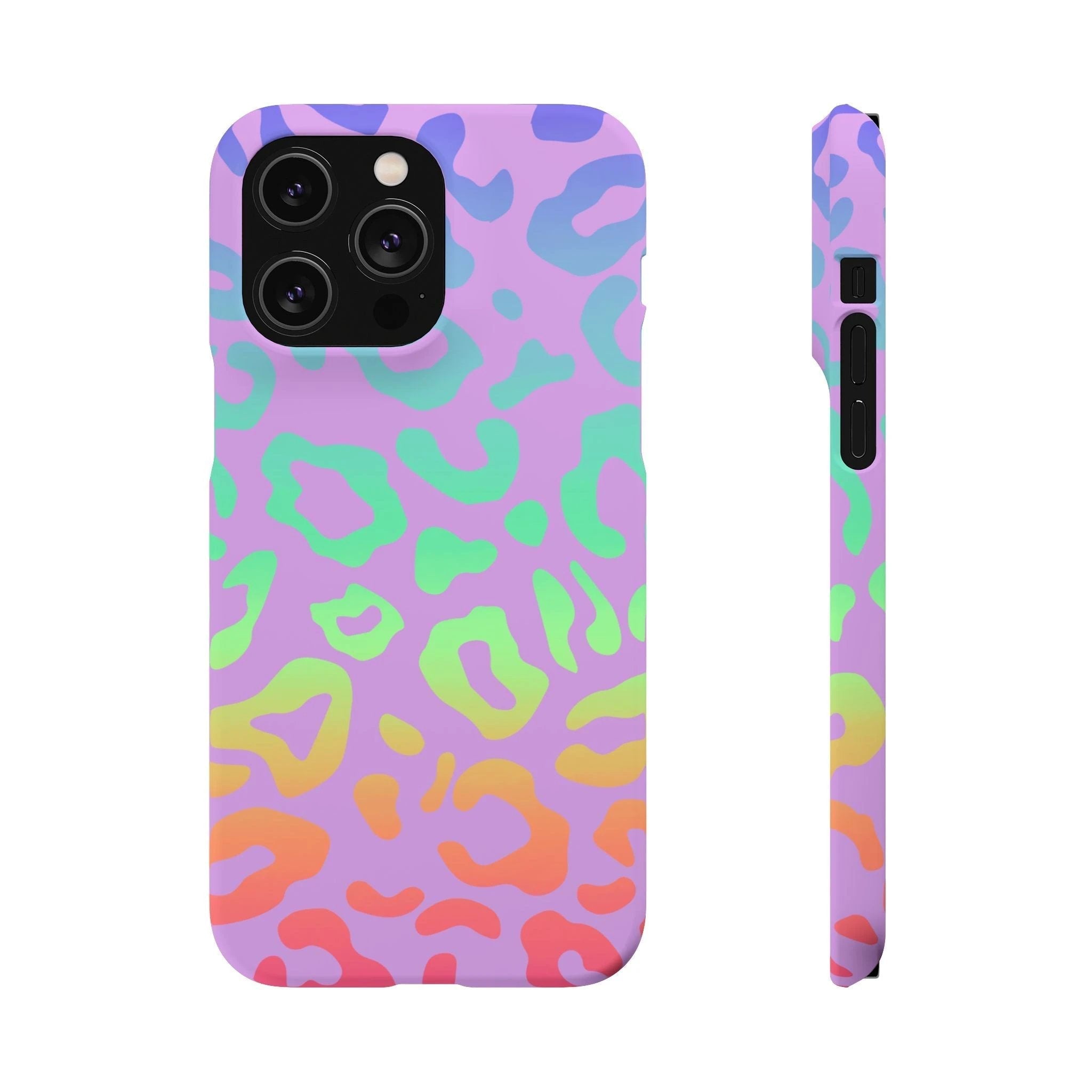 Bespattered Facade Rainbow Leopard Snap Case by Bespattered Facade