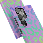 Bespattered Facade Rainbow Leopard Snap Case by Bespattered Facade