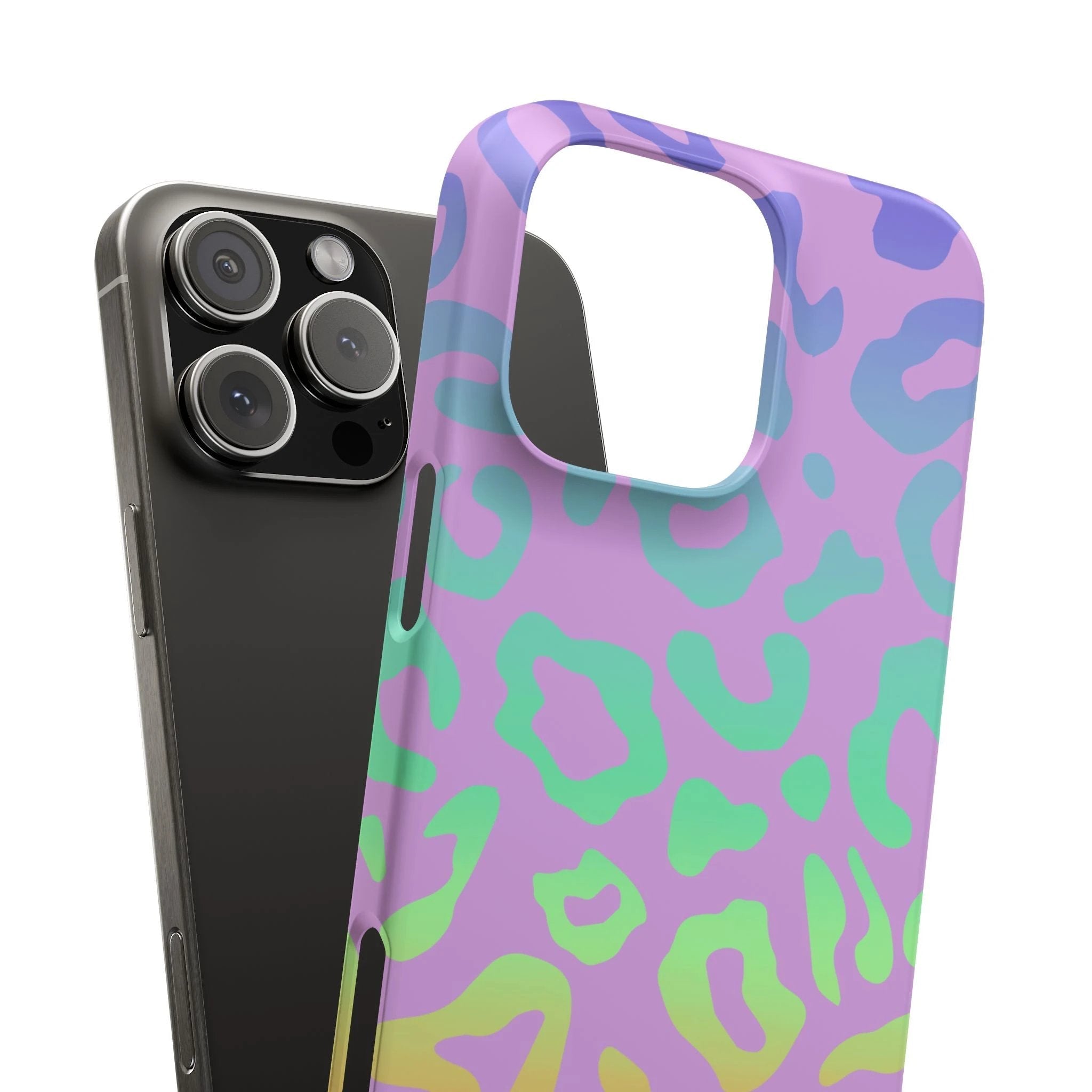 Bespattered Facade Rainbow Leopard Snap Case by Bespattered Facade