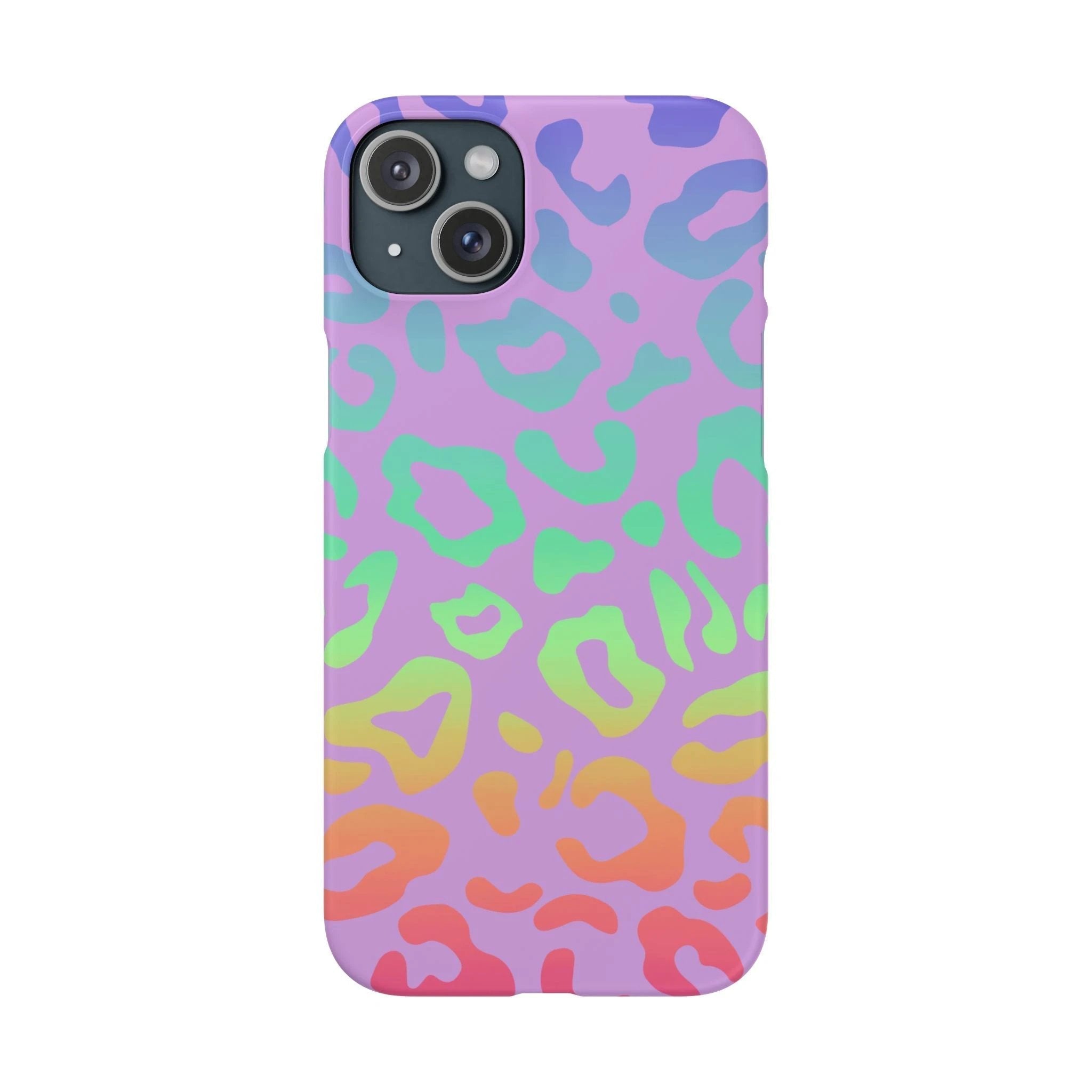 Bespattered Facade Rainbow Leopard Snap Case by Bespattered Facade