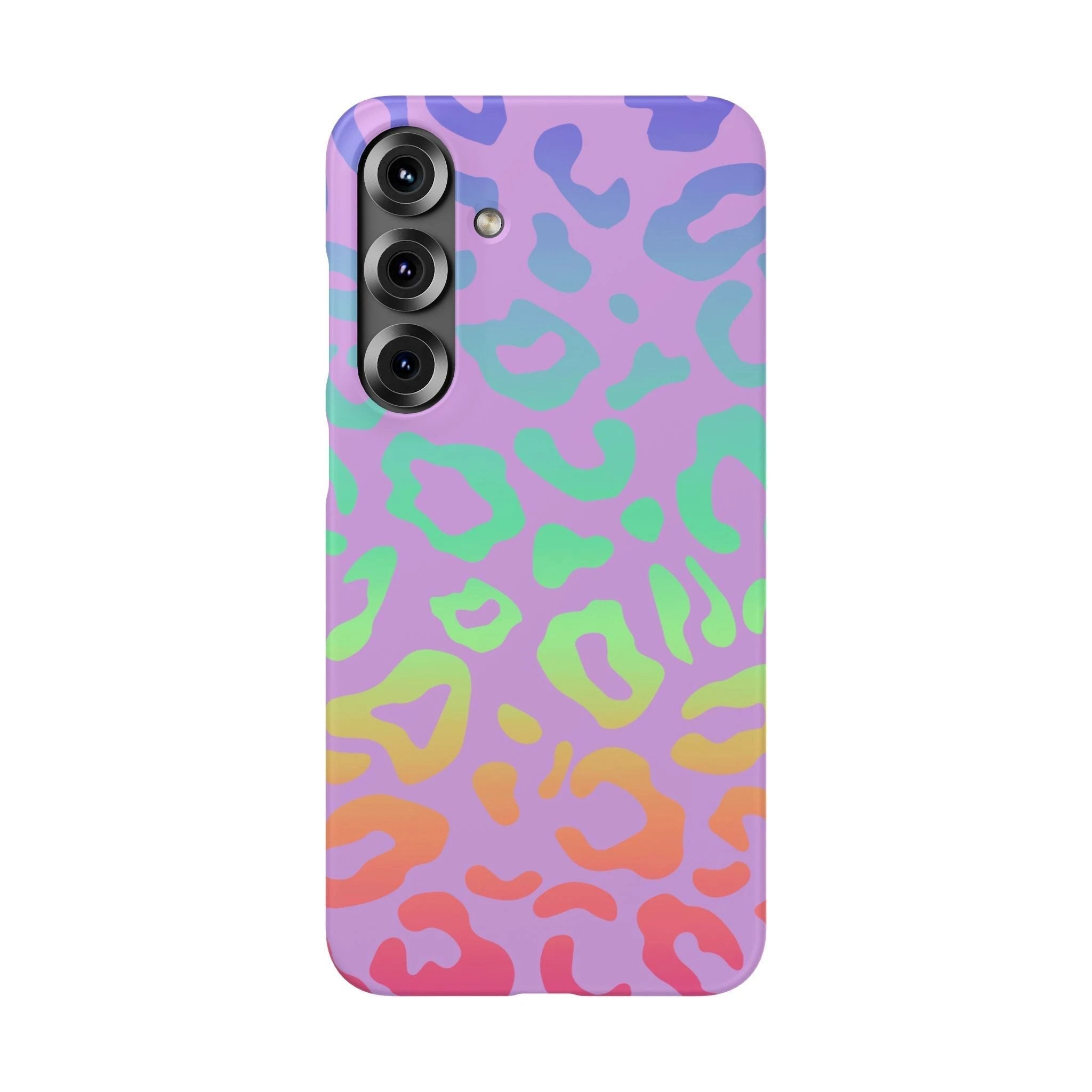 Bespattered Facade Rainbow Leopard Snap Case by Bespattered Facade