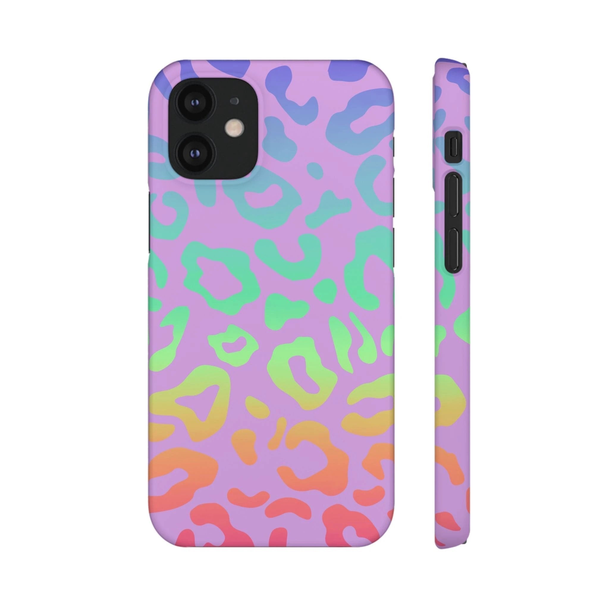 Bespattered Facade Rainbow Leopard Snap Case by Bespattered Facade