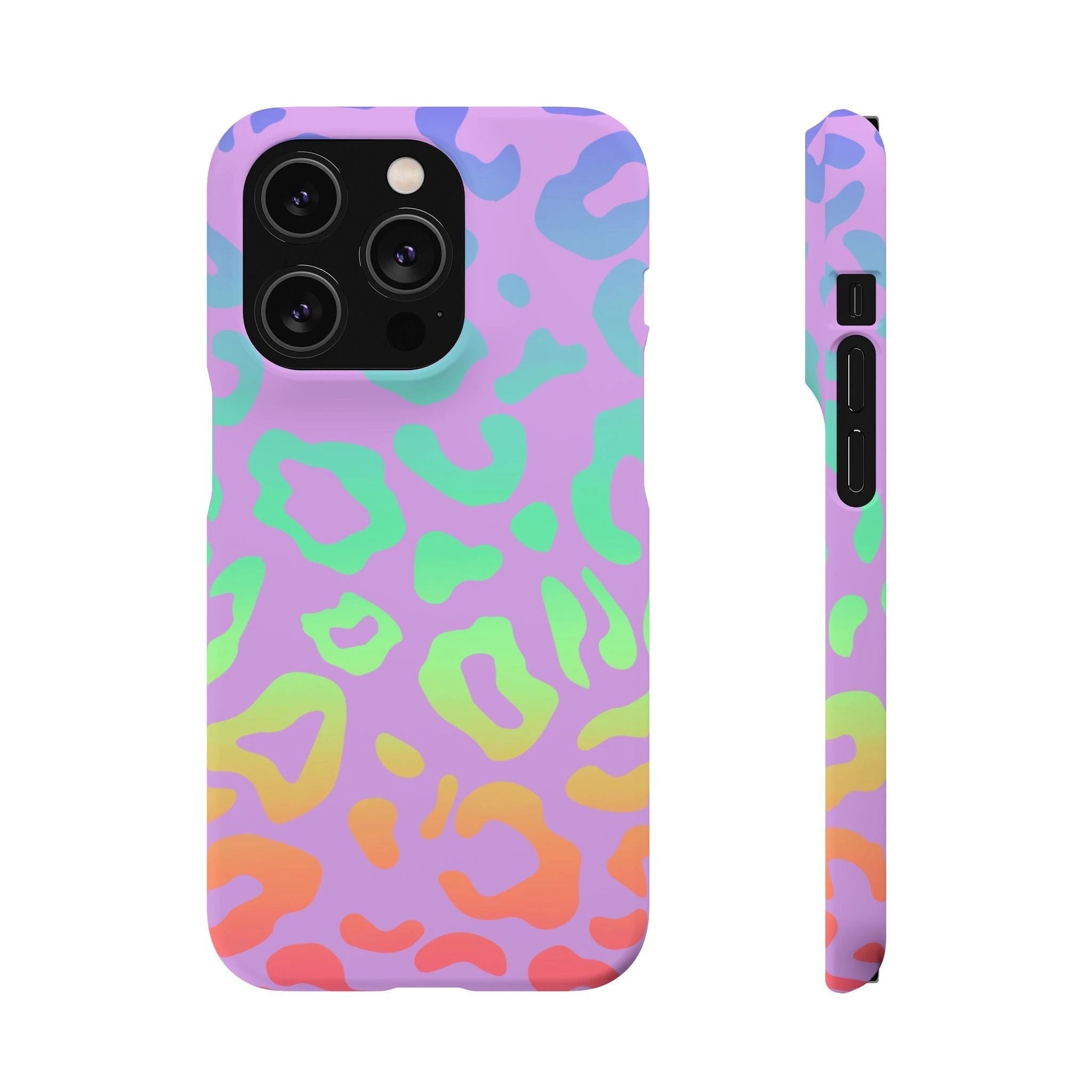 Bespattered Facade Rainbow Leopard Snap Case by Bespattered Facade