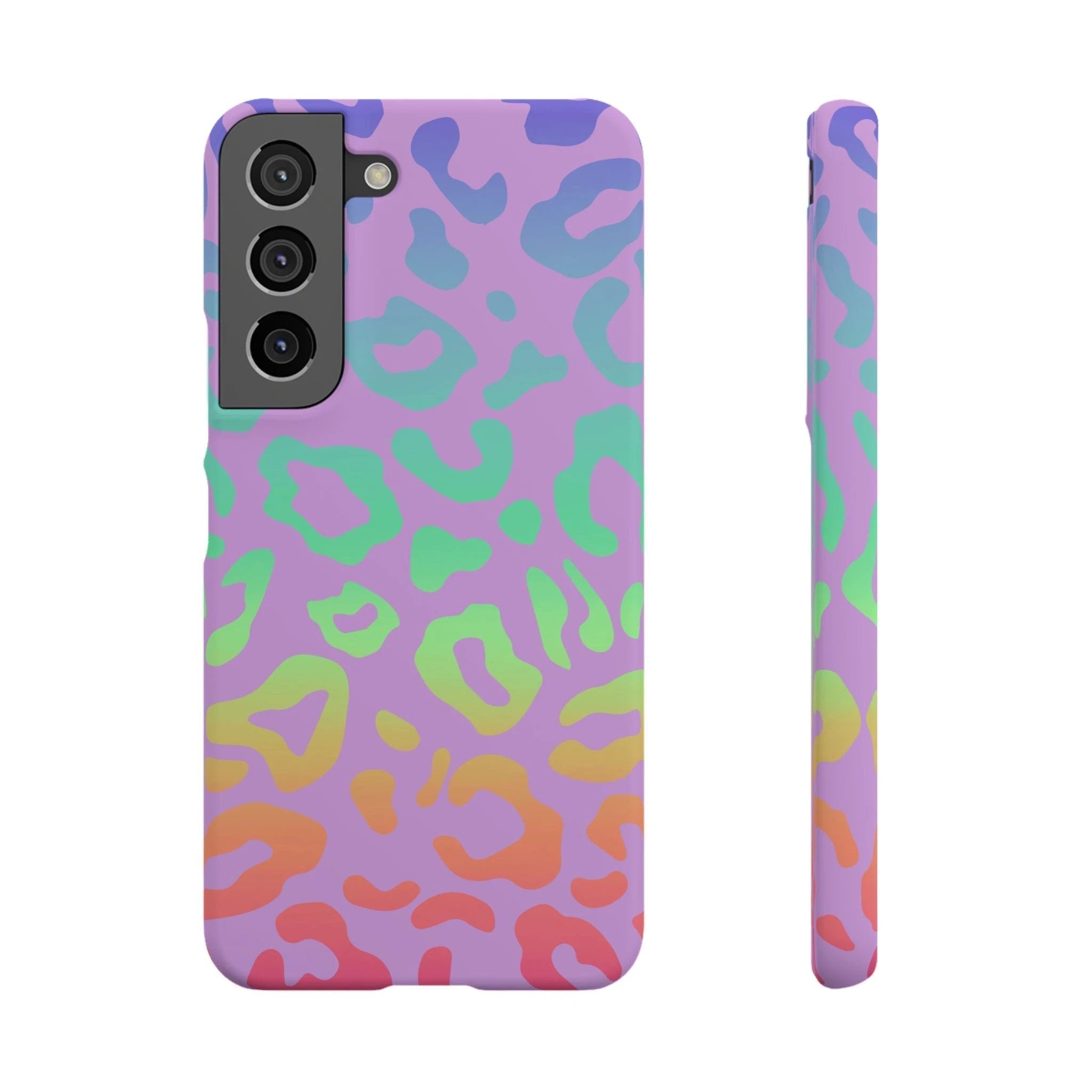 Bespattered Facade Rainbow Leopard Snap Case by Bespattered Facade