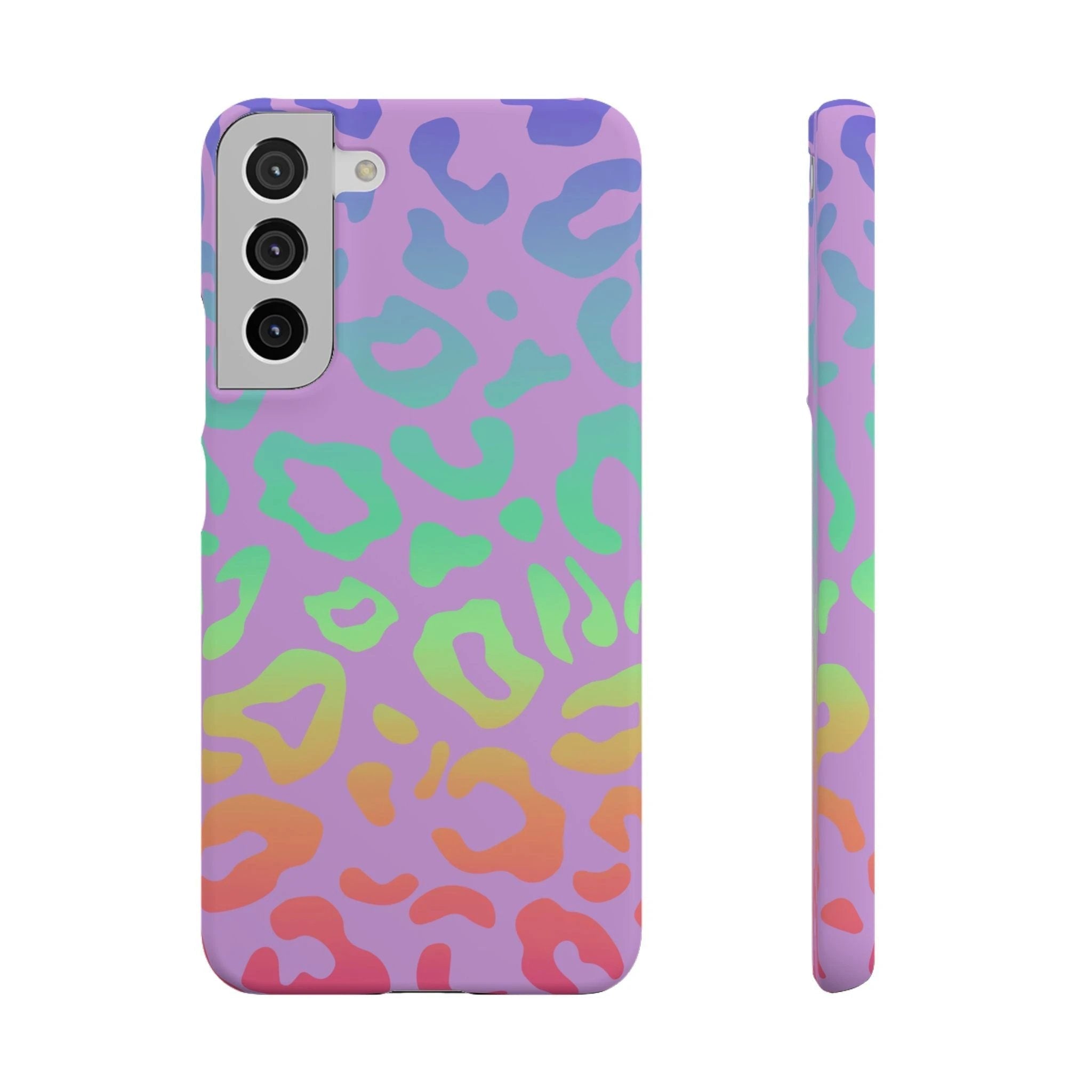 Bespattered Facade Rainbow Leopard Snap Case by Bespattered Facade
