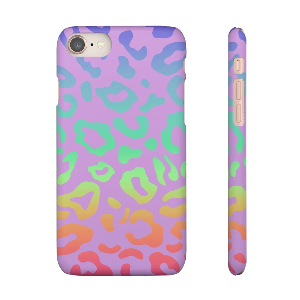 Bespattered Facade Rainbow Leopard Snap Case by Bespattered Facade