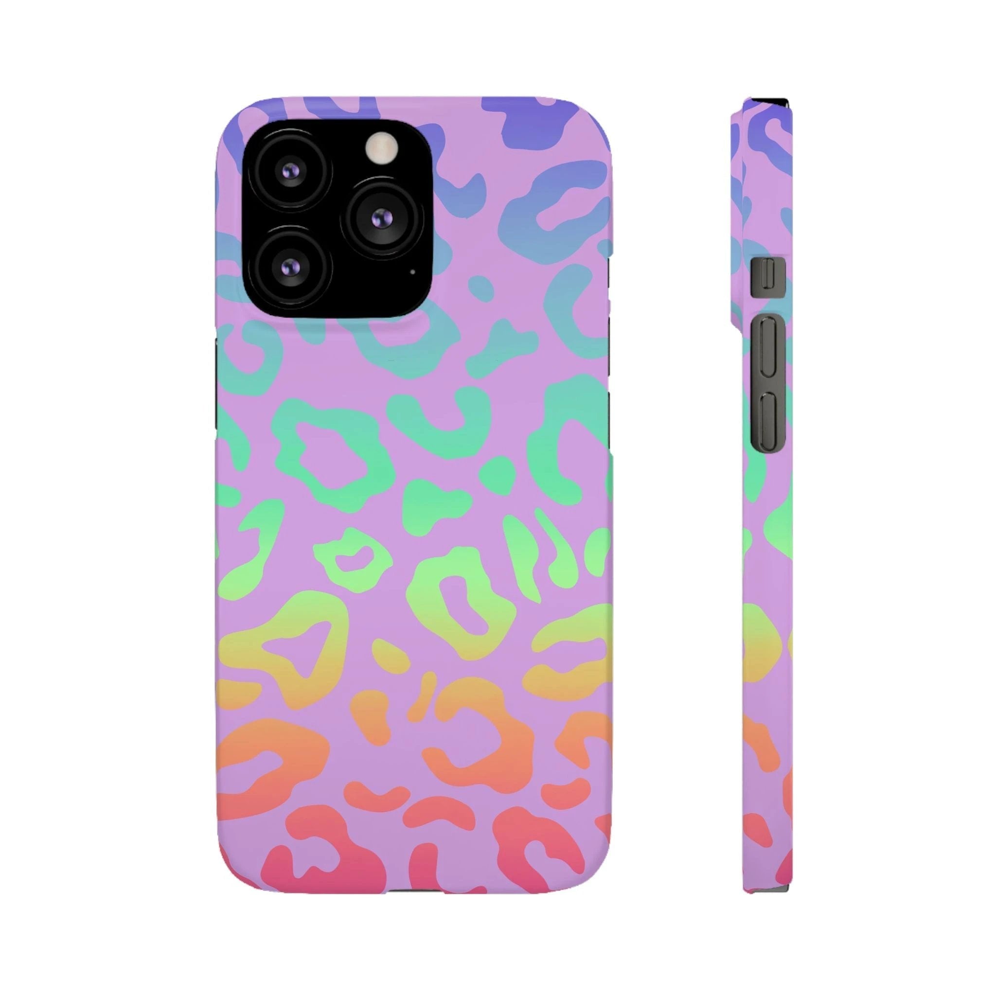 Bespattered Facade Rainbow Leopard Snap Case by Bespattered Facade