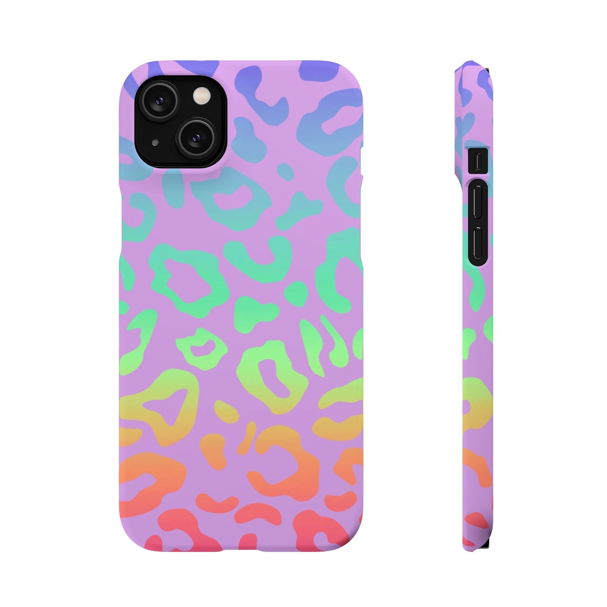 Bespattered Facade Rainbow Leopard Snap Case by Bespattered Facade