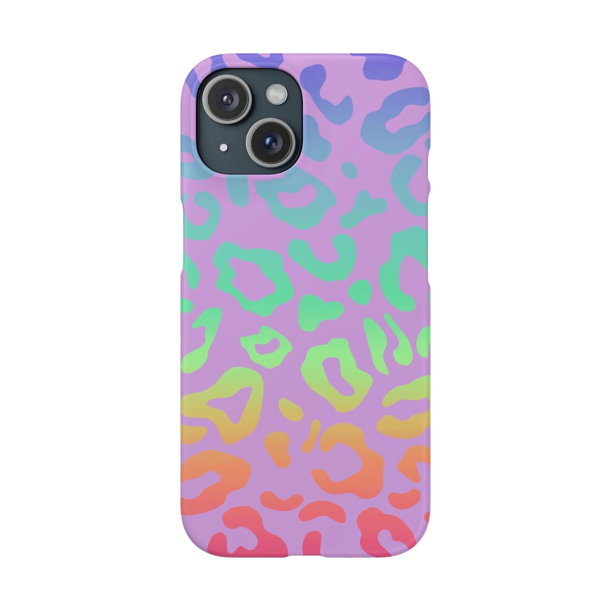 Bespattered Facade Rainbow Leopard Snap Case by Bespattered Facade