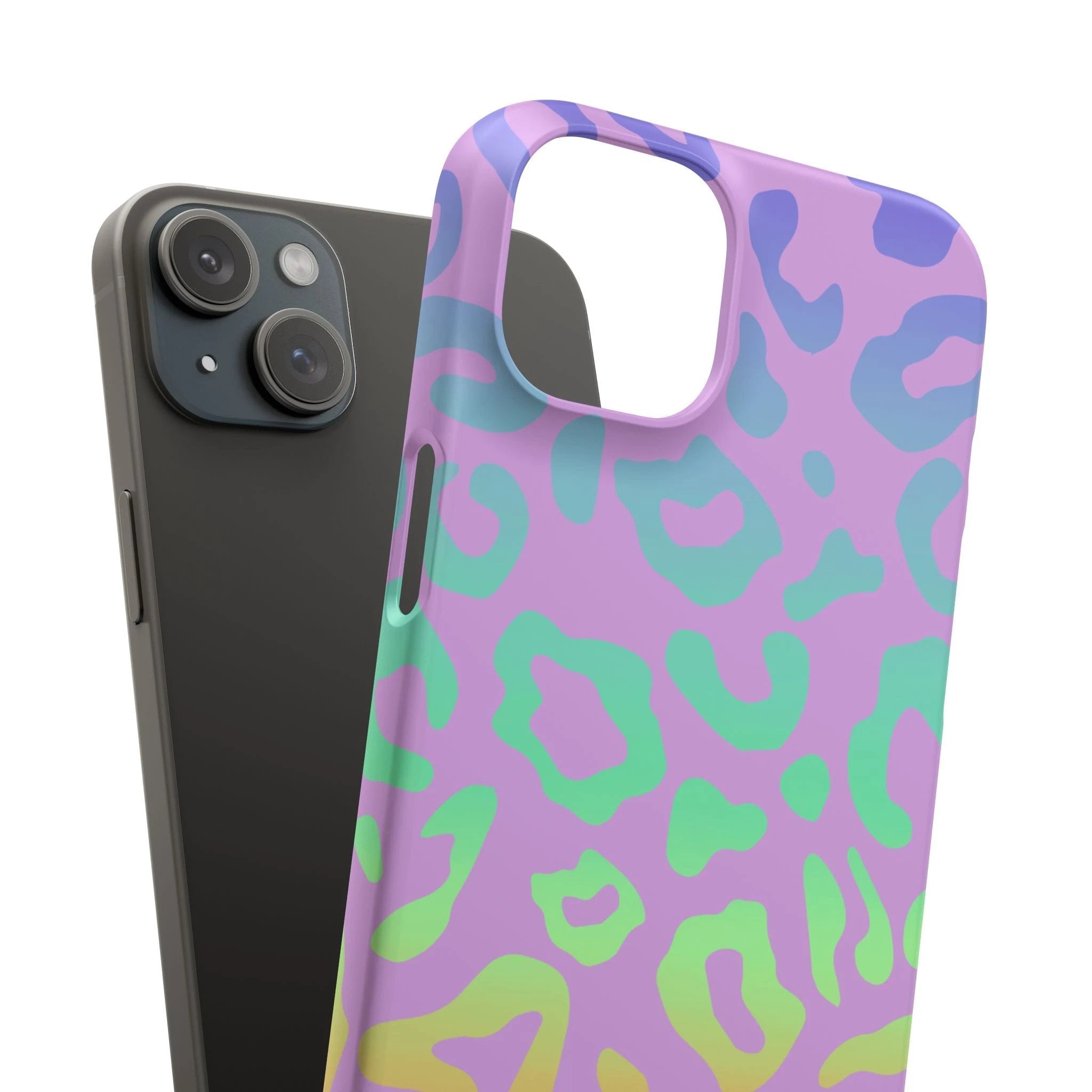Bespattered Facade Rainbow Leopard Snap Case by Bespattered Facade