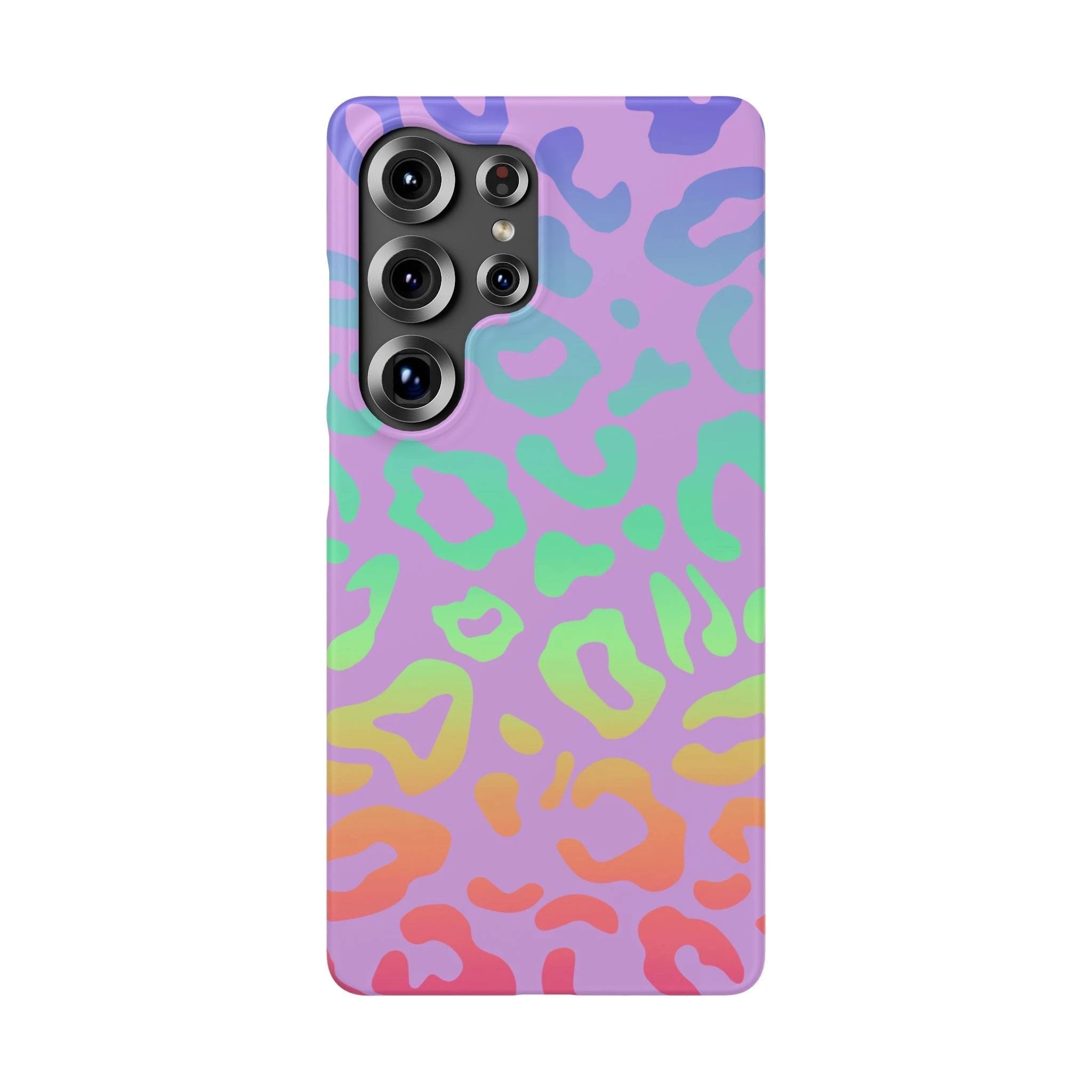 Bespattered Facade Rainbow Leopard Snap Case by Bespattered Facade