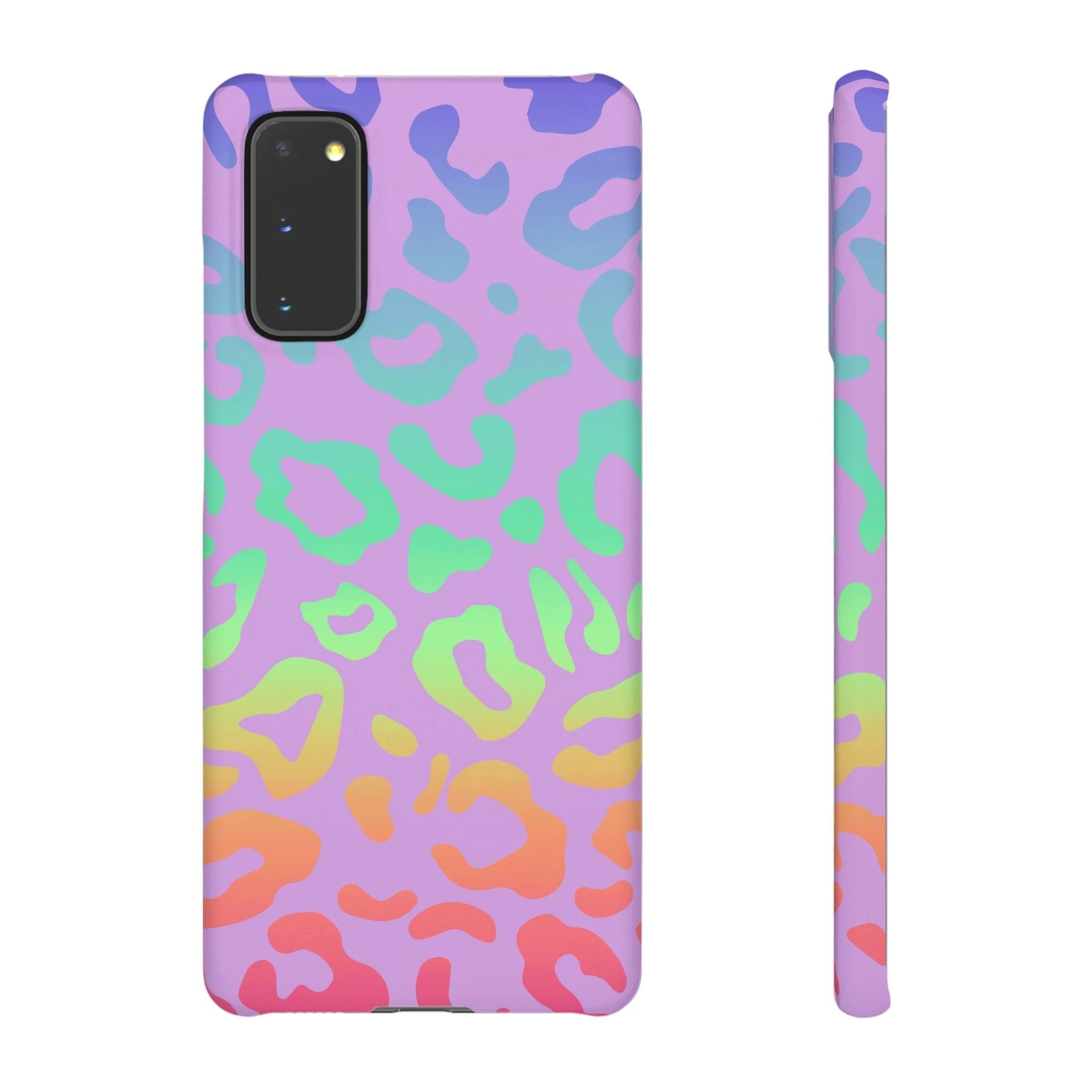 Bespattered Facade Rainbow Leopard Snap Case by Bespattered Facade