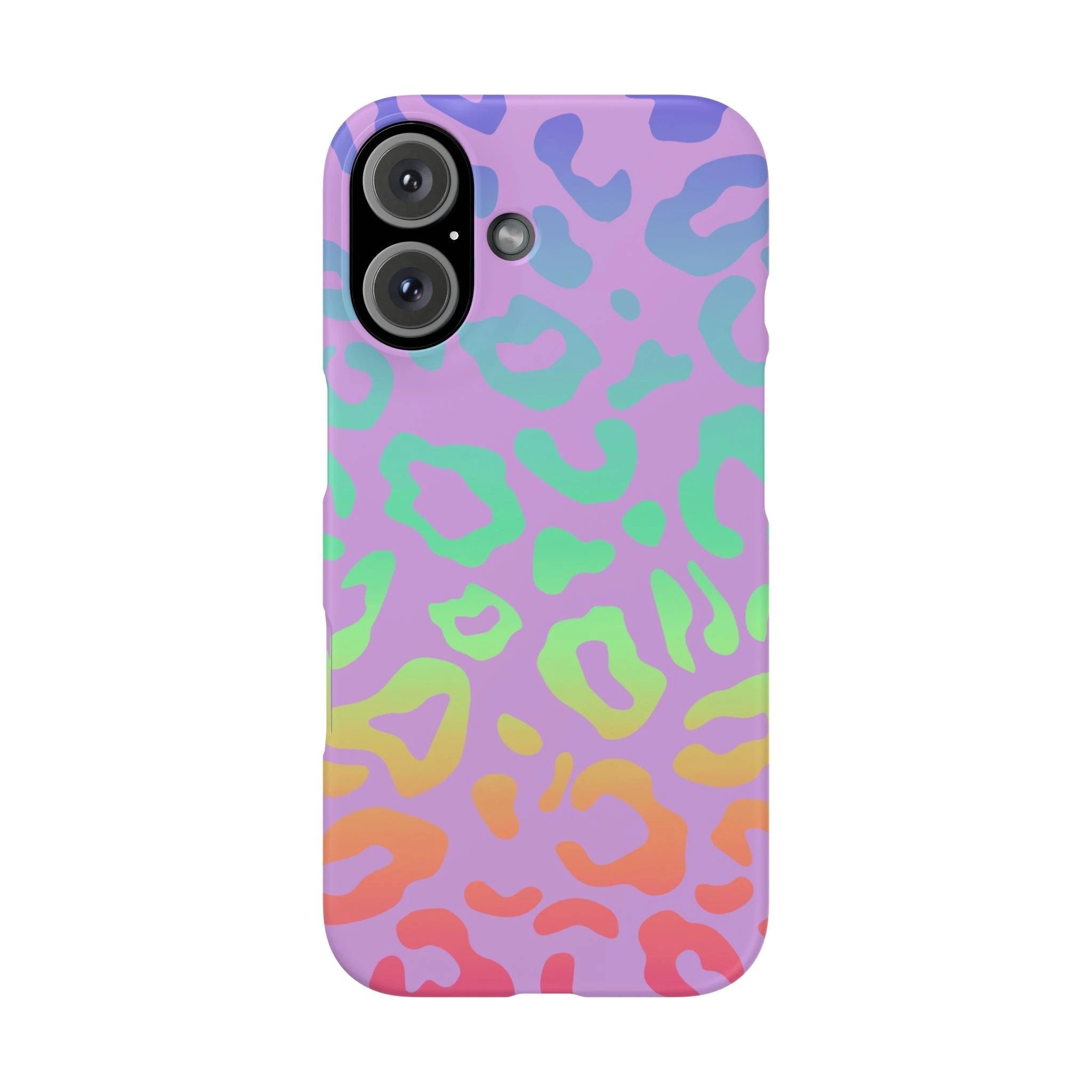 Bespattered Facade Rainbow Leopard Snap Case by Bespattered Facade