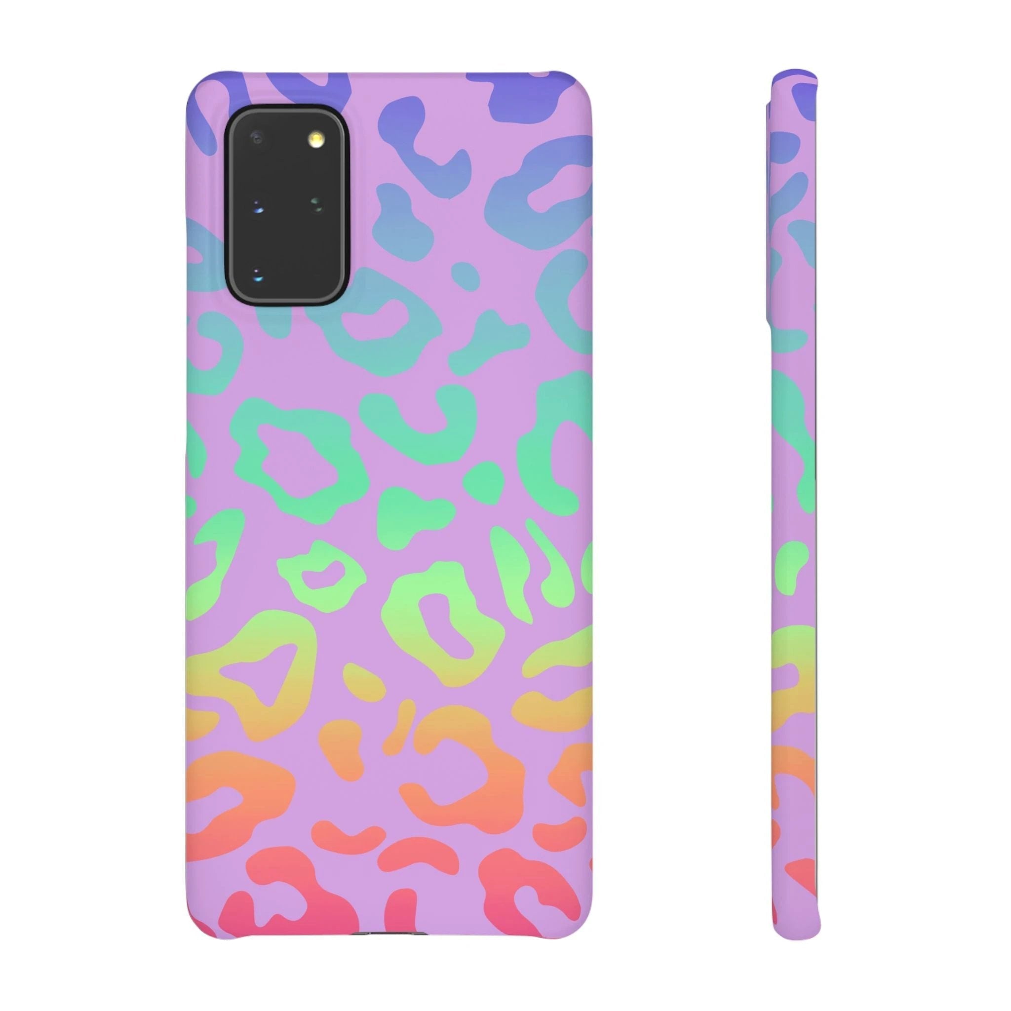 Bespattered Facade Rainbow Leopard Snap Case by Bespattered Facade