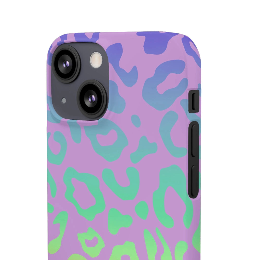 Bespattered Facade Rainbow Leopard Snap Case by Bespattered Facade
