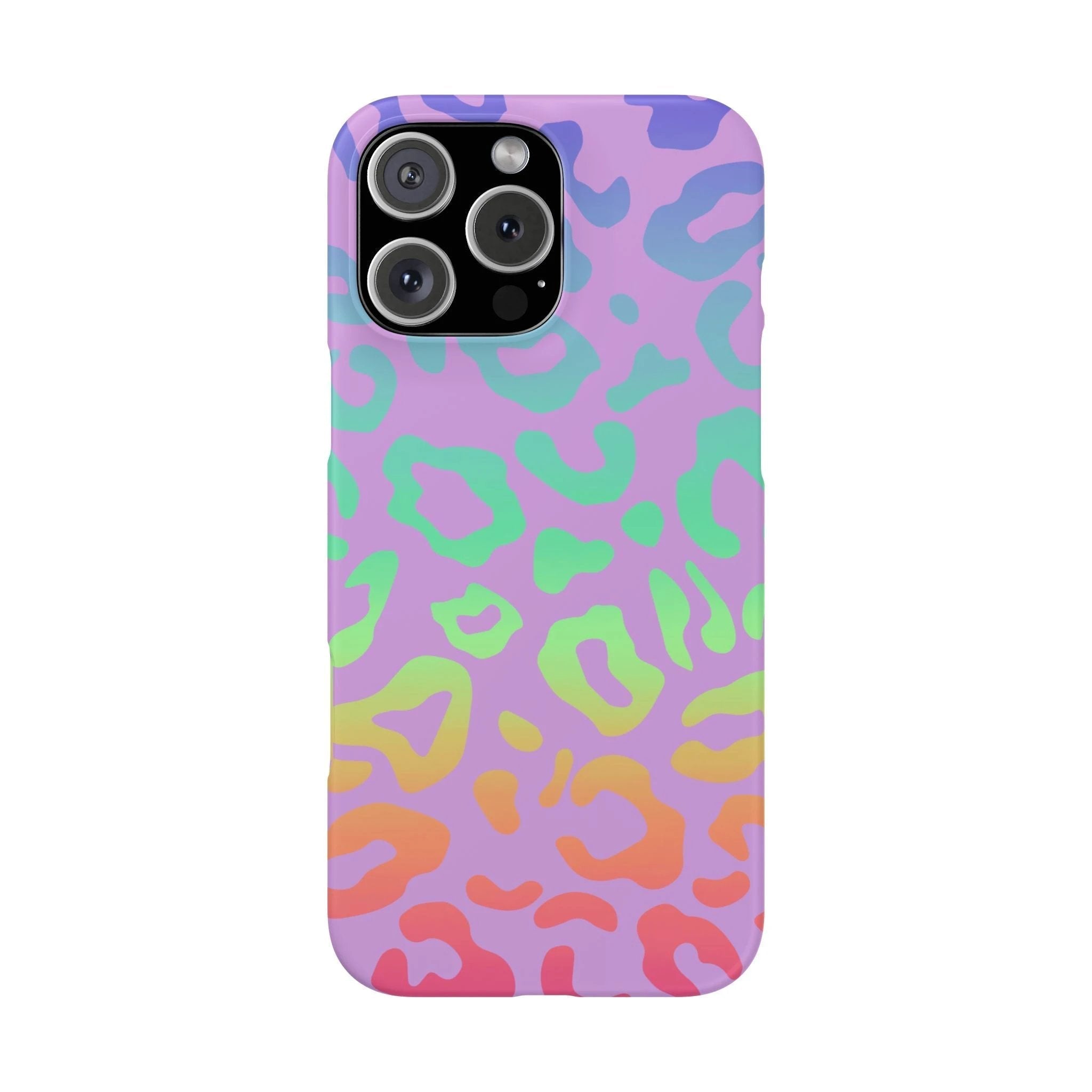 Bespattered Facade Rainbow Leopard Snap Case by Bespattered Facade