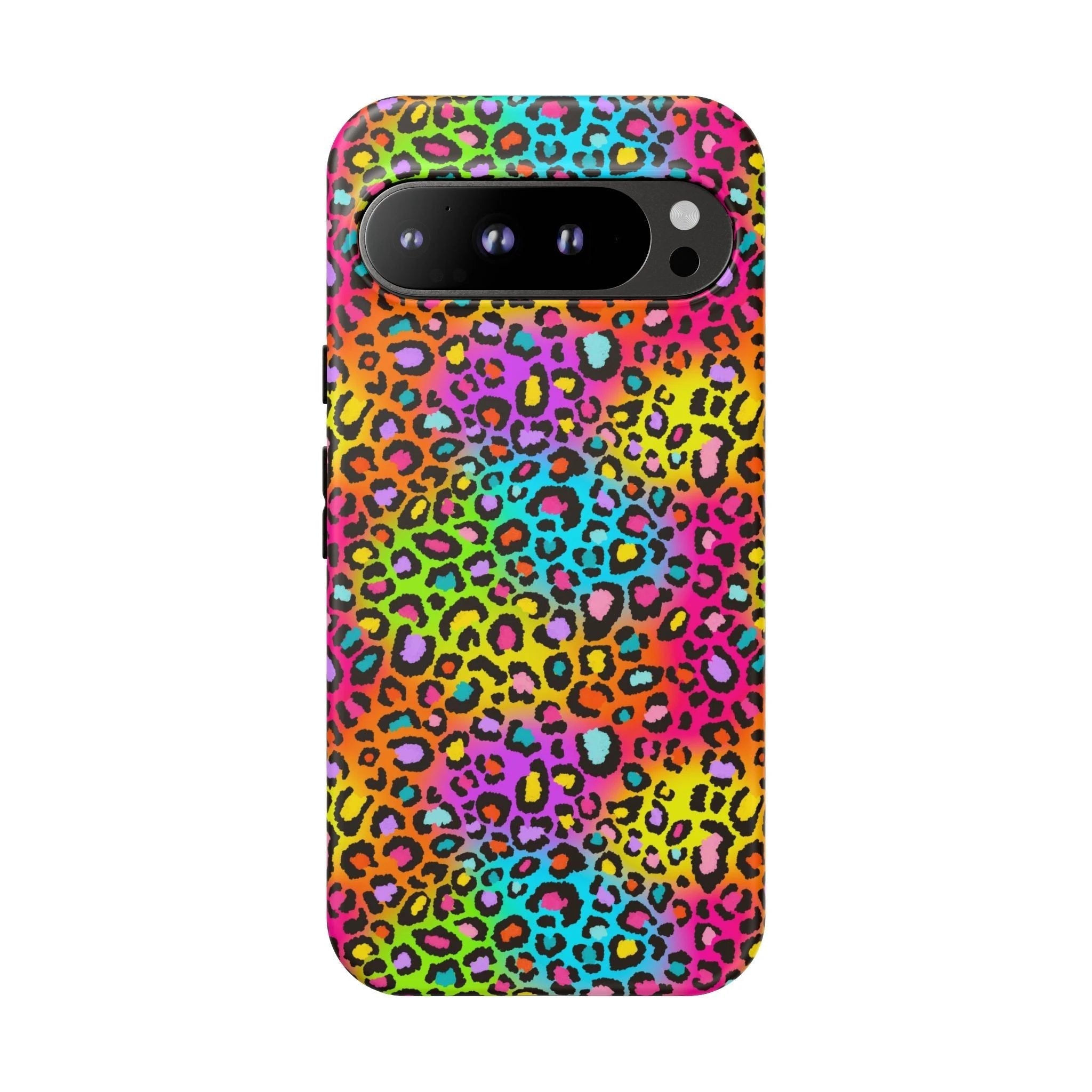 Bespattered Facade Rainbow Leopard Tough Case by Bespattered Facade