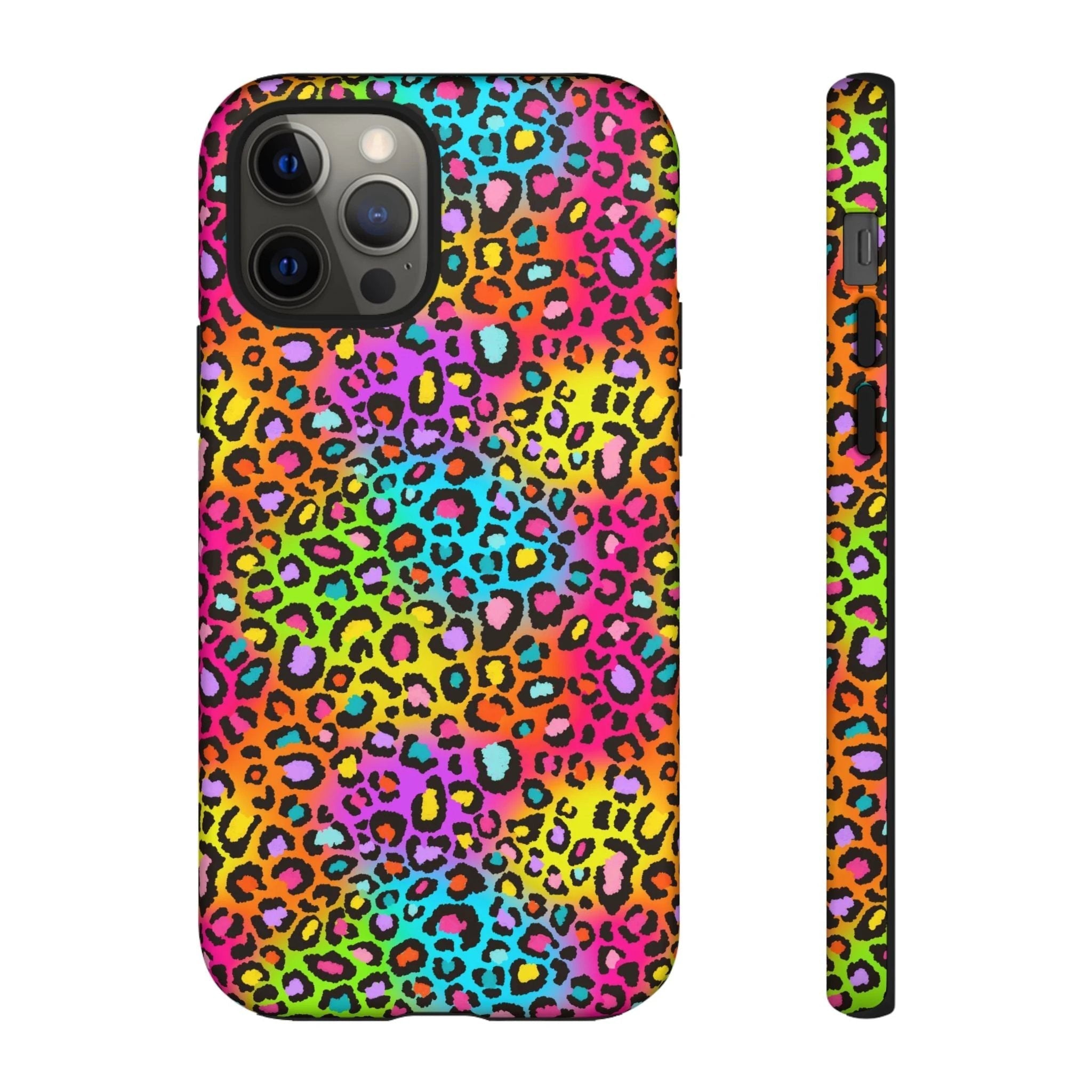 Bespattered Facade Rainbow Leopard Tough Case by Bespattered Facade