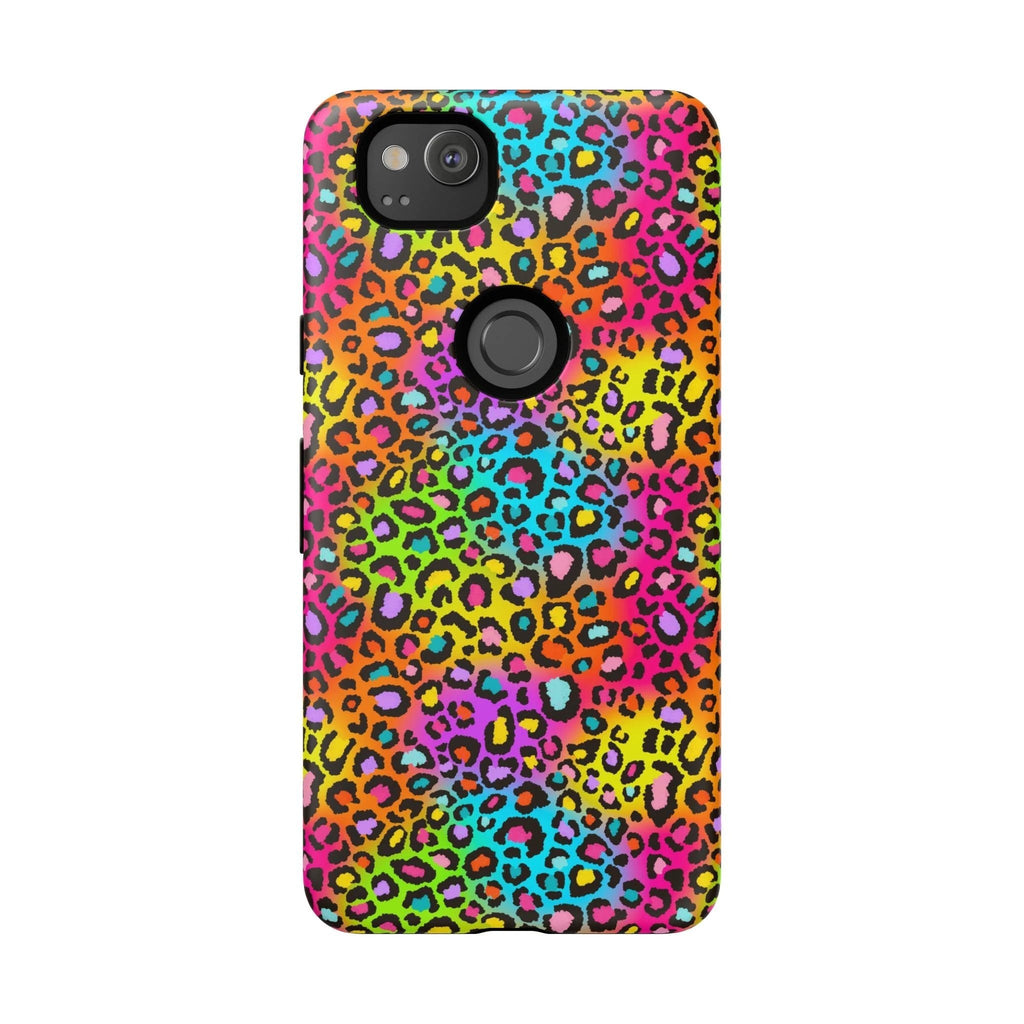 Bespattered Facade Rainbow Leopard Tough Case by Bespattered Facade