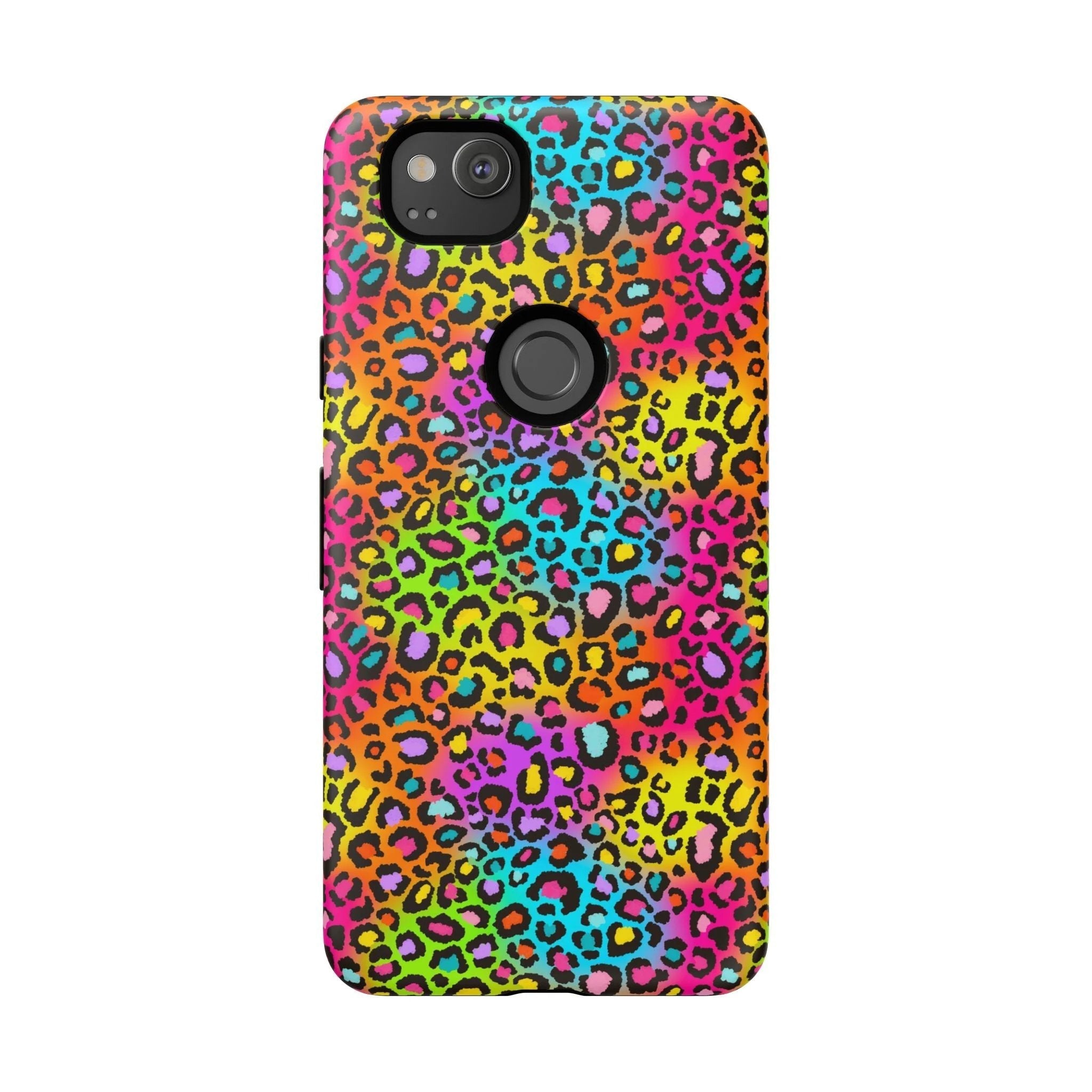 Bespattered Facade Rainbow Leopard Tough Case by Bespattered Facade