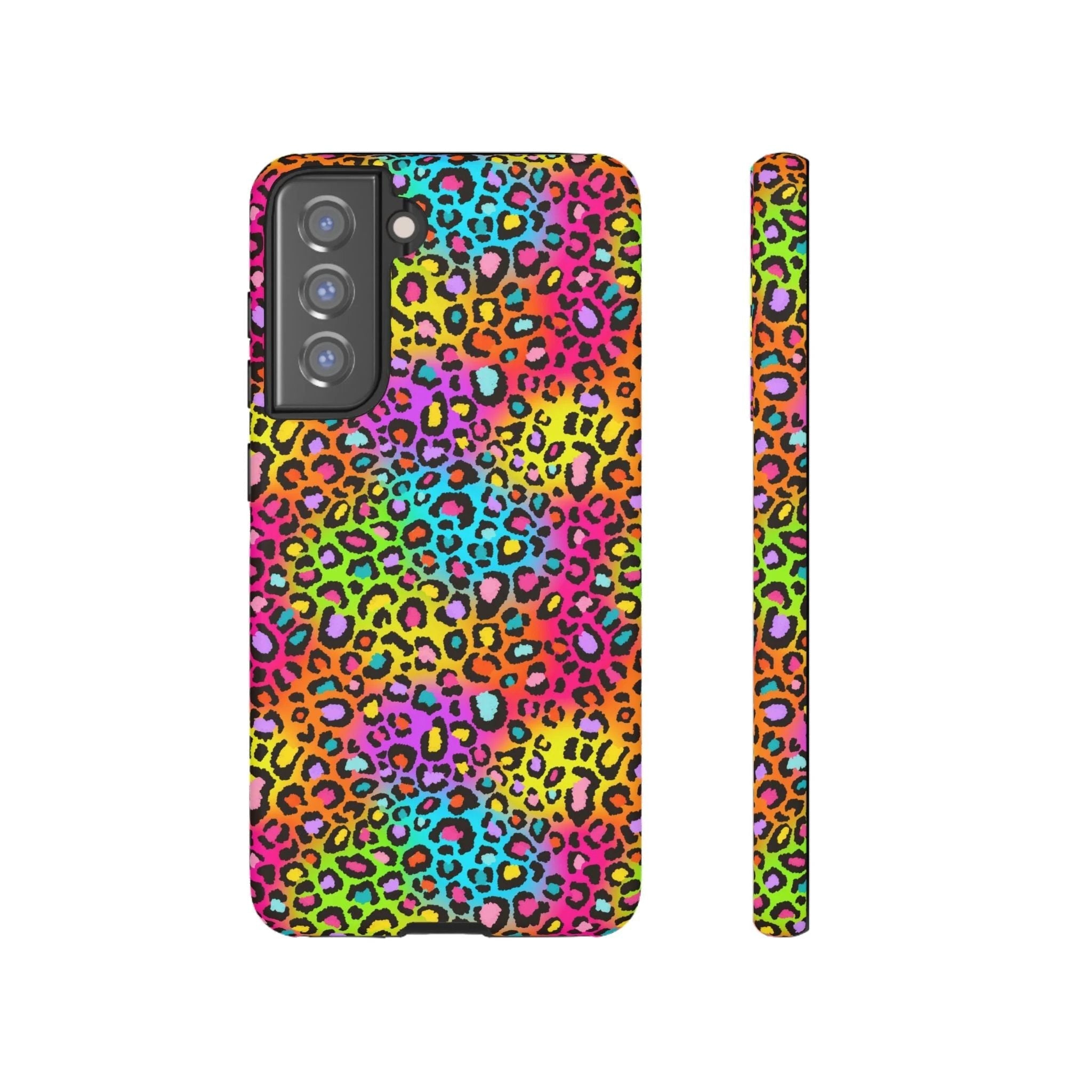 Bespattered Facade Rainbow Leopard Tough Case by Bespattered Facade