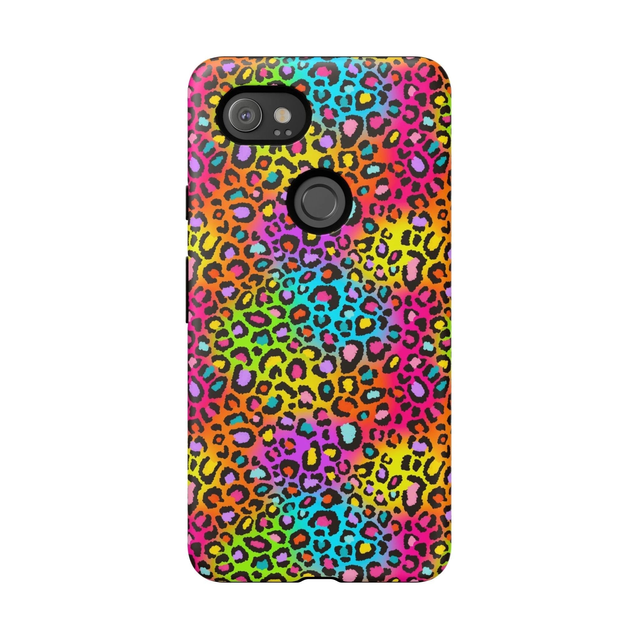 Bespattered Facade Rainbow Leopard Tough Case by Bespattered Facade
