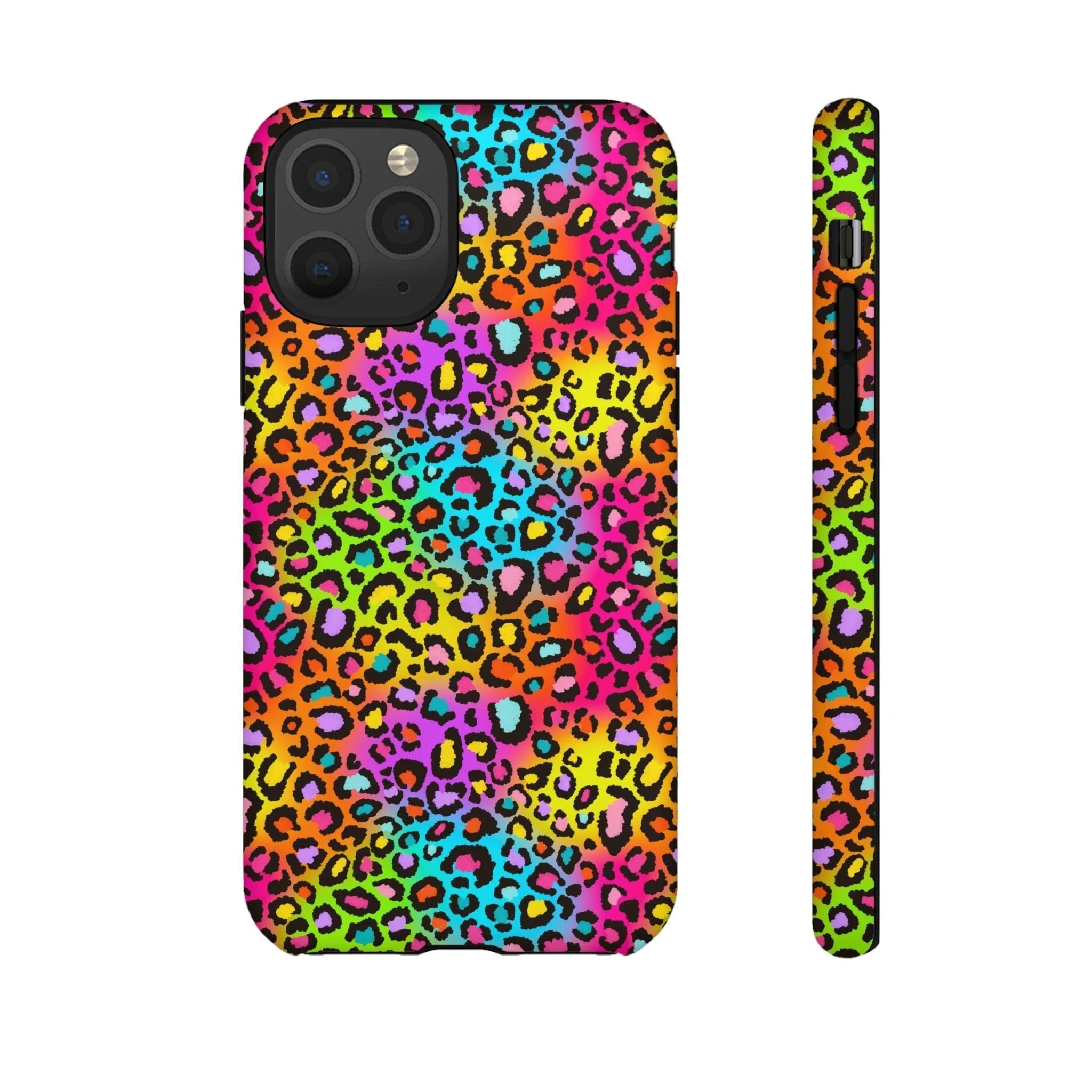 Bespattered Facade Rainbow Leopard Tough Case by Bespattered Facade