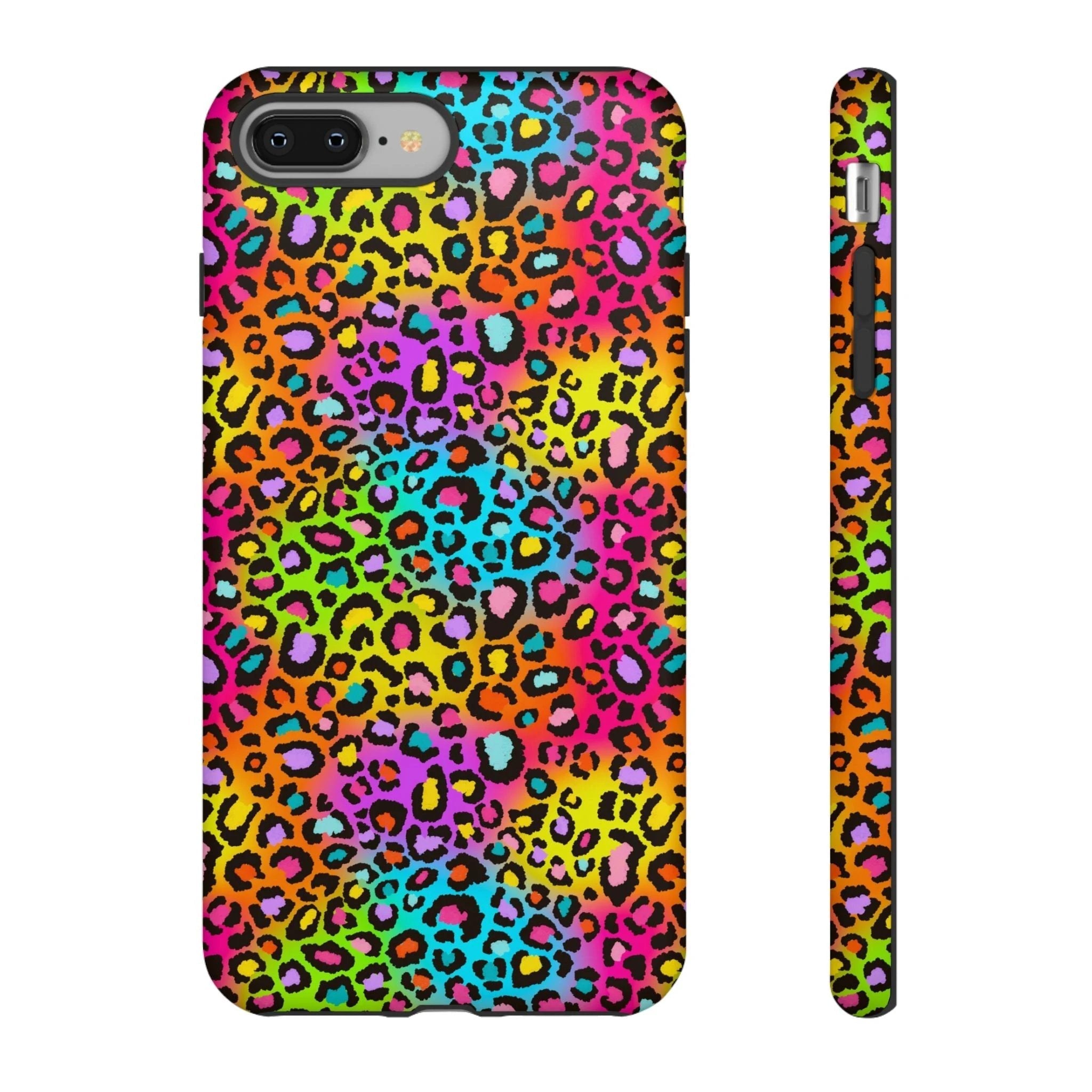 Bespattered Facade Rainbow Leopard Tough Case by Bespattered Facade