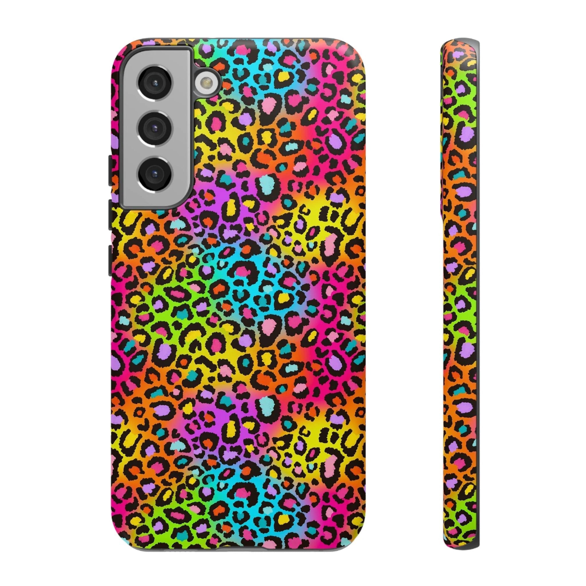 Bespattered Facade Rainbow Leopard Tough Case by Bespattered Facade