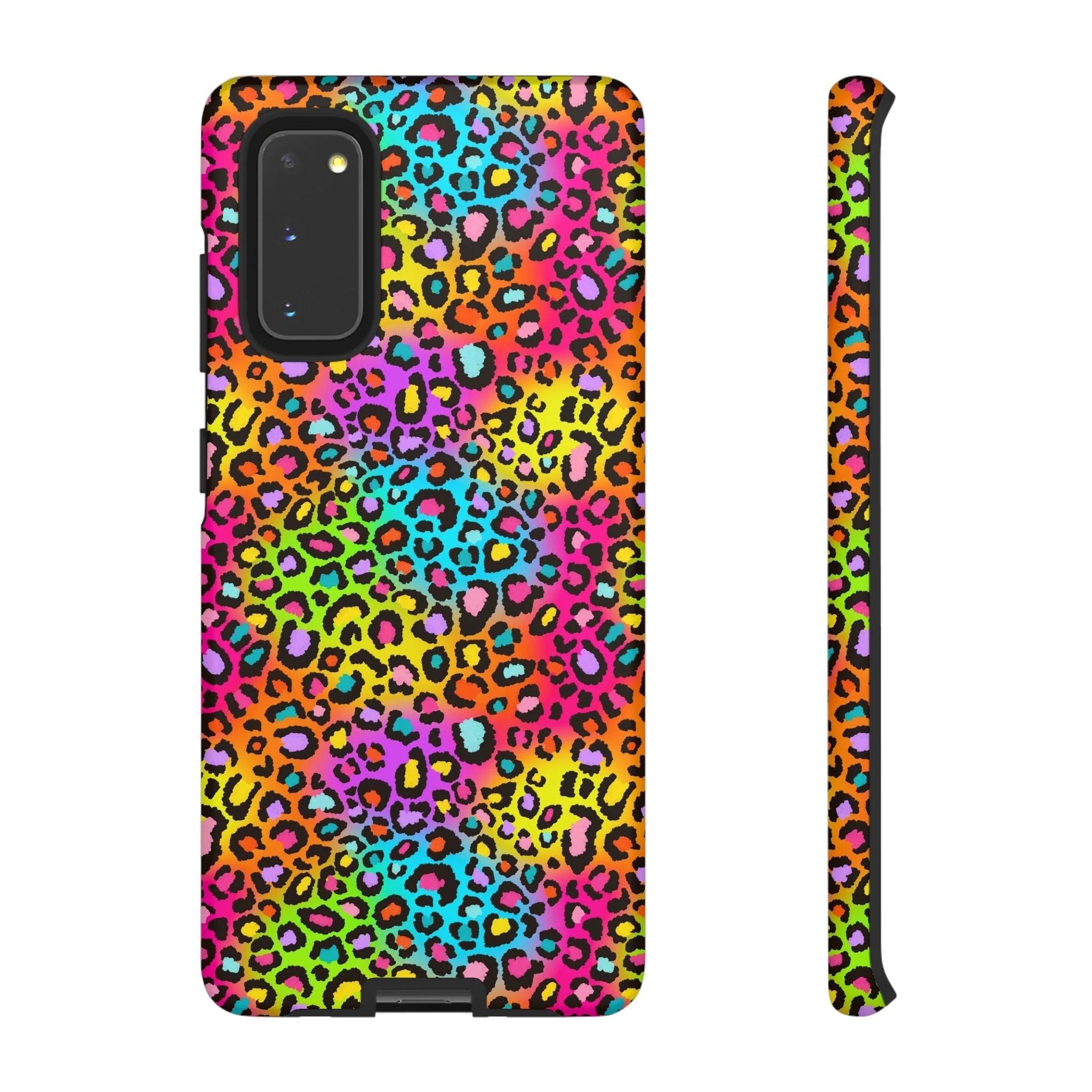 Bespattered Facade Rainbow Leopard Tough Case by Bespattered Facade