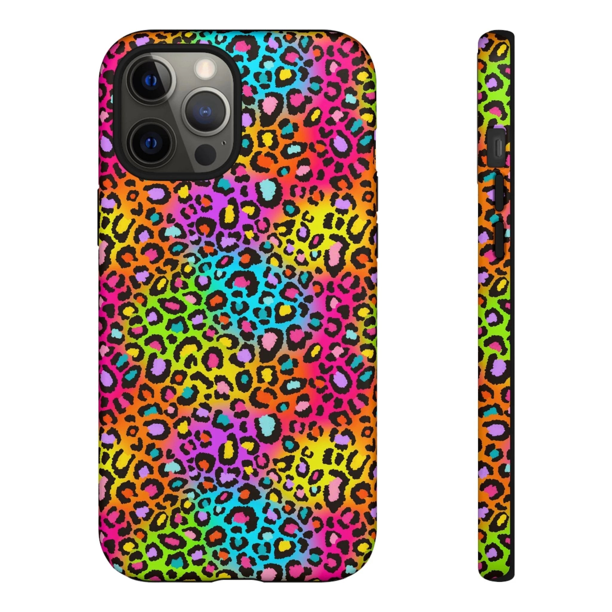 Bespattered Facade Rainbow Leopard Tough Case by Bespattered Facade