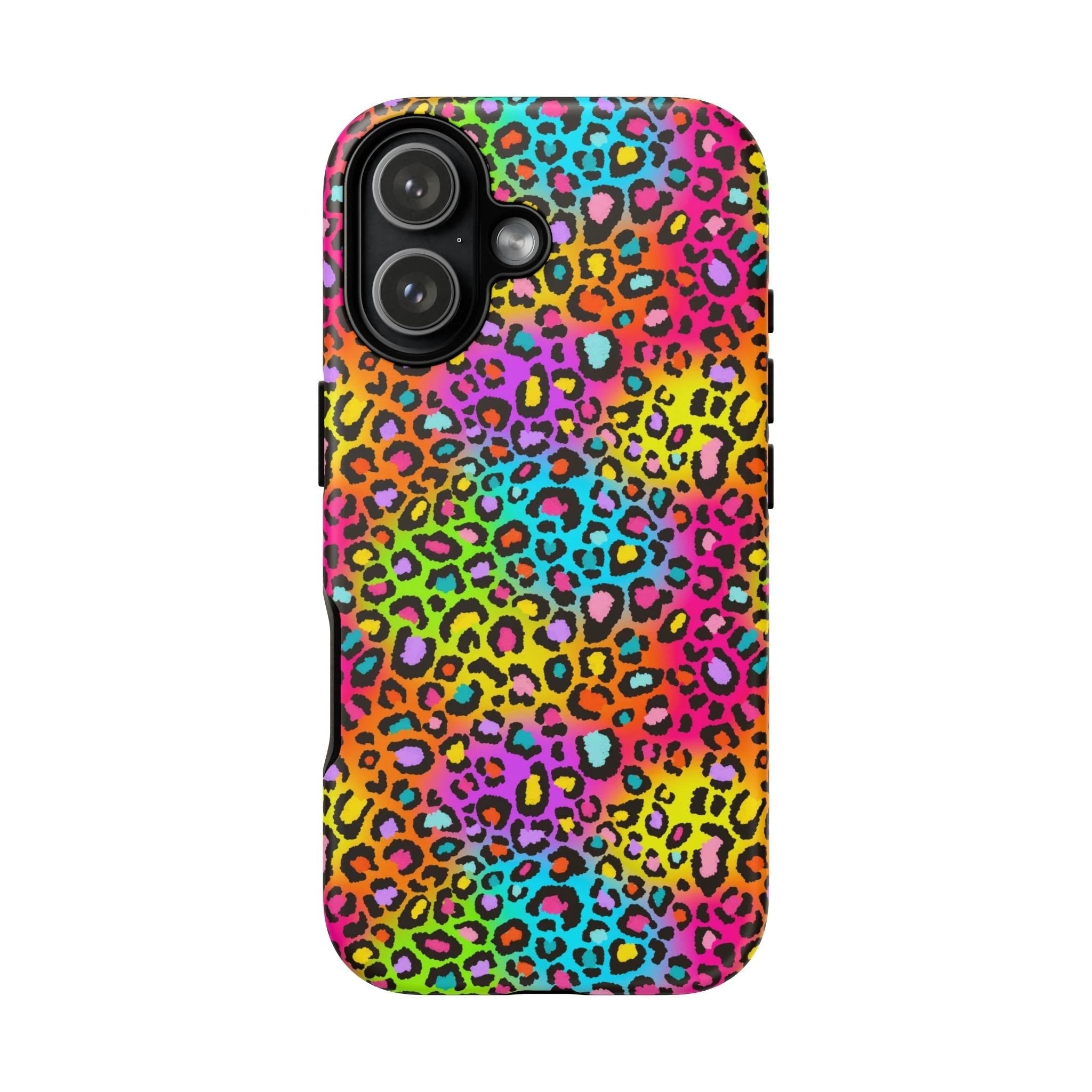 Bespattered Facade Rainbow Leopard Tough Case by Bespattered Facade