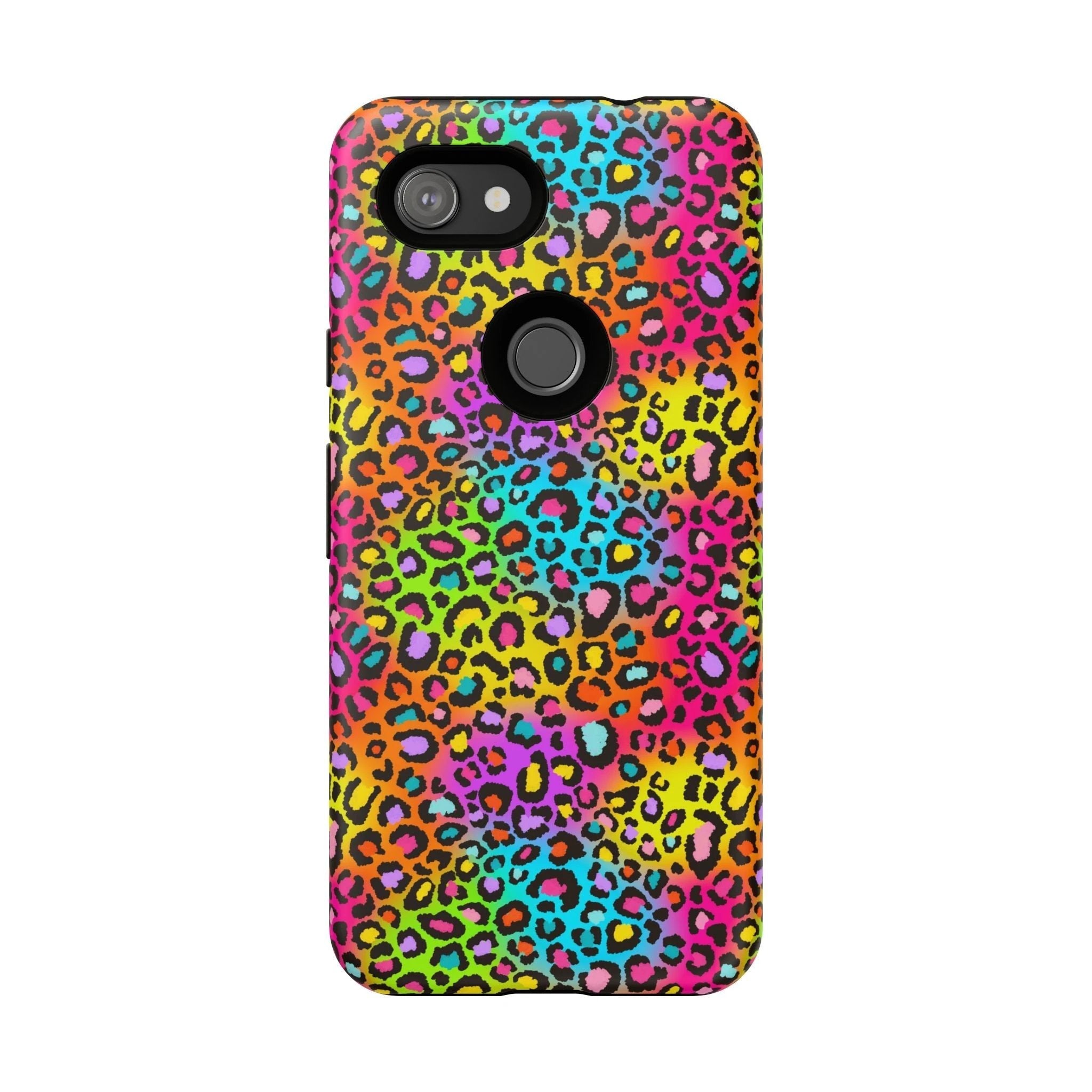 Bespattered Facade Rainbow Leopard Tough Case by Bespattered Facade