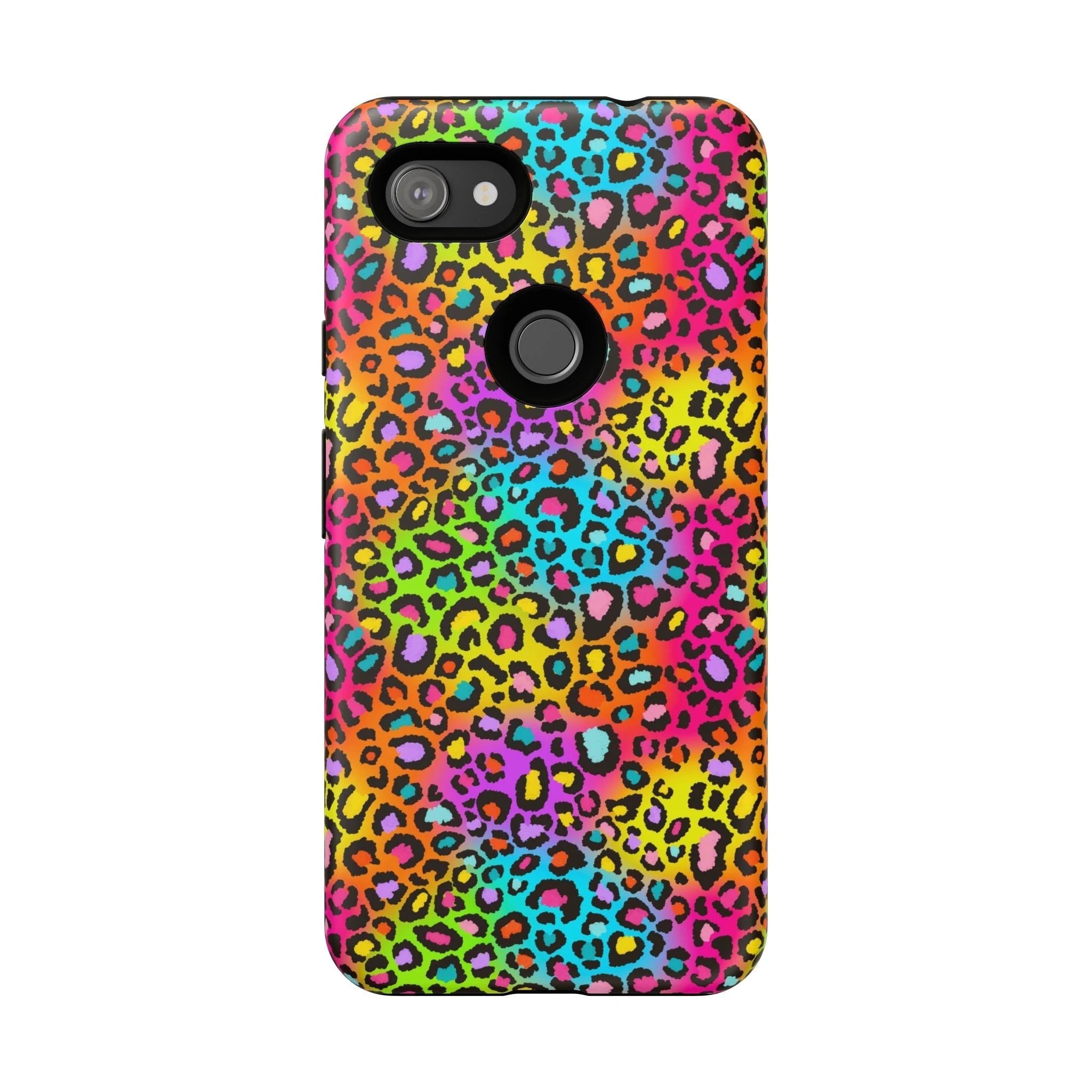 Bespattered Facade Rainbow Leopard Tough Case by Bespattered Facade