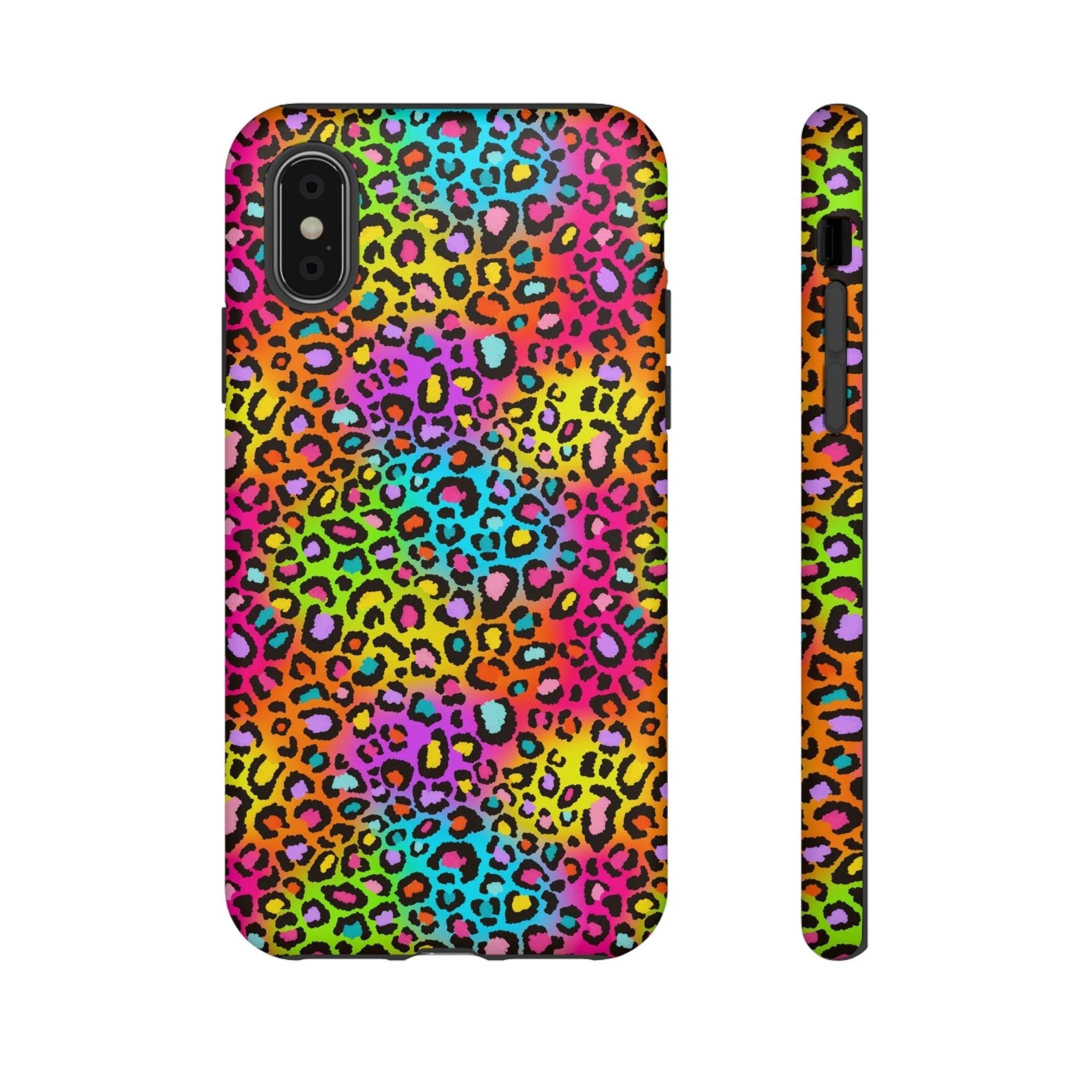 Bespattered Facade Rainbow Leopard Tough Case by Bespattered Facade