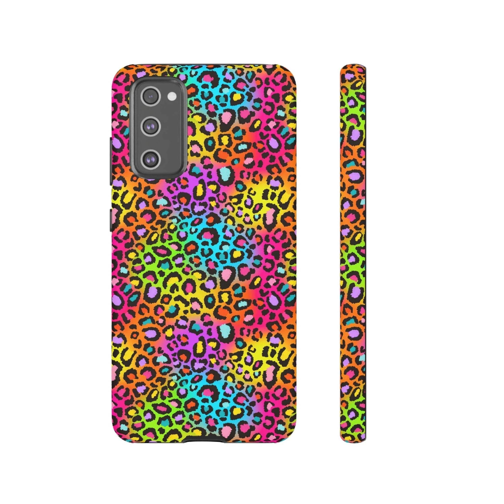 Bespattered Facade Rainbow Leopard Tough Case by Bespattered Facade