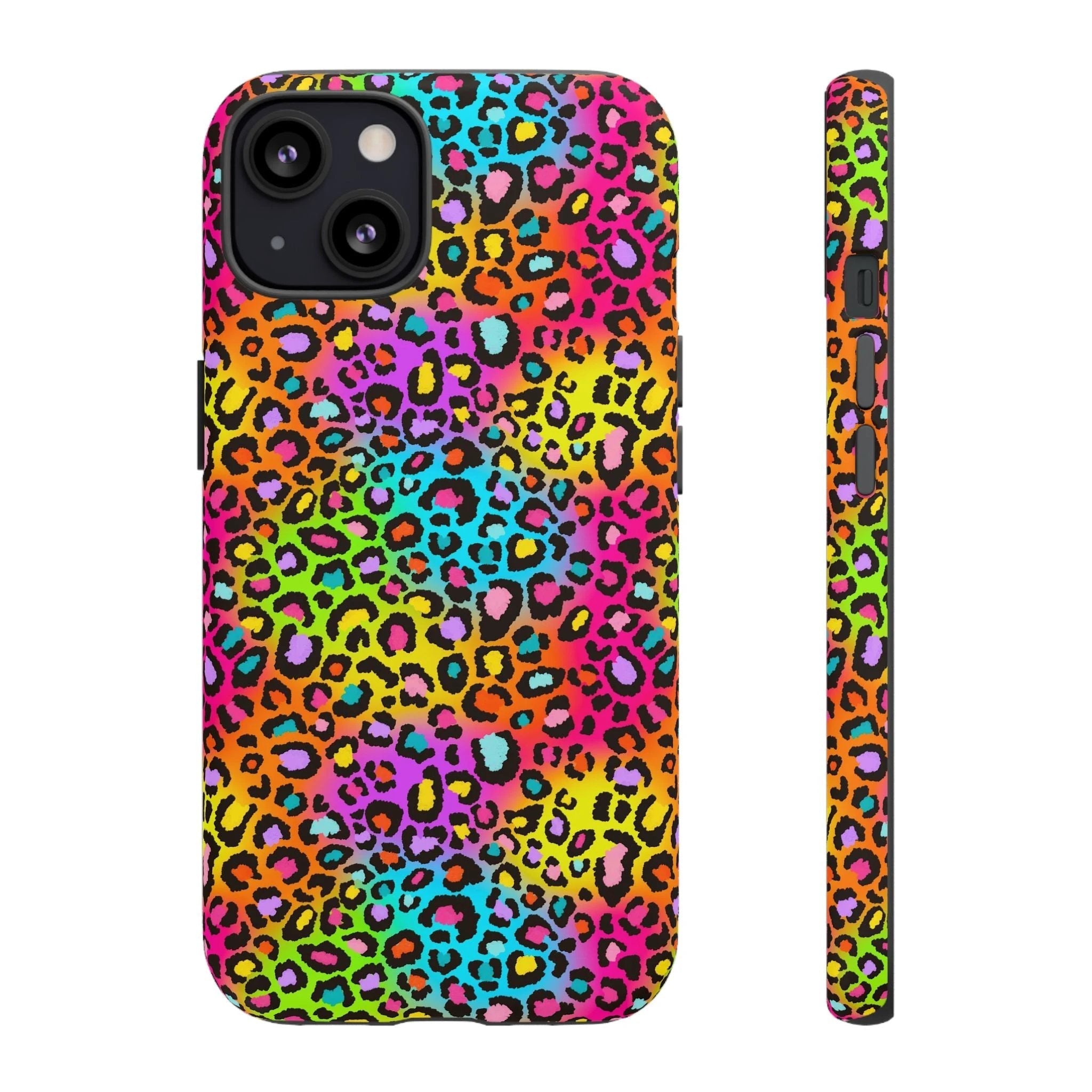 Bespattered Facade Rainbow Leopard Tough Case by Bespattered Facade