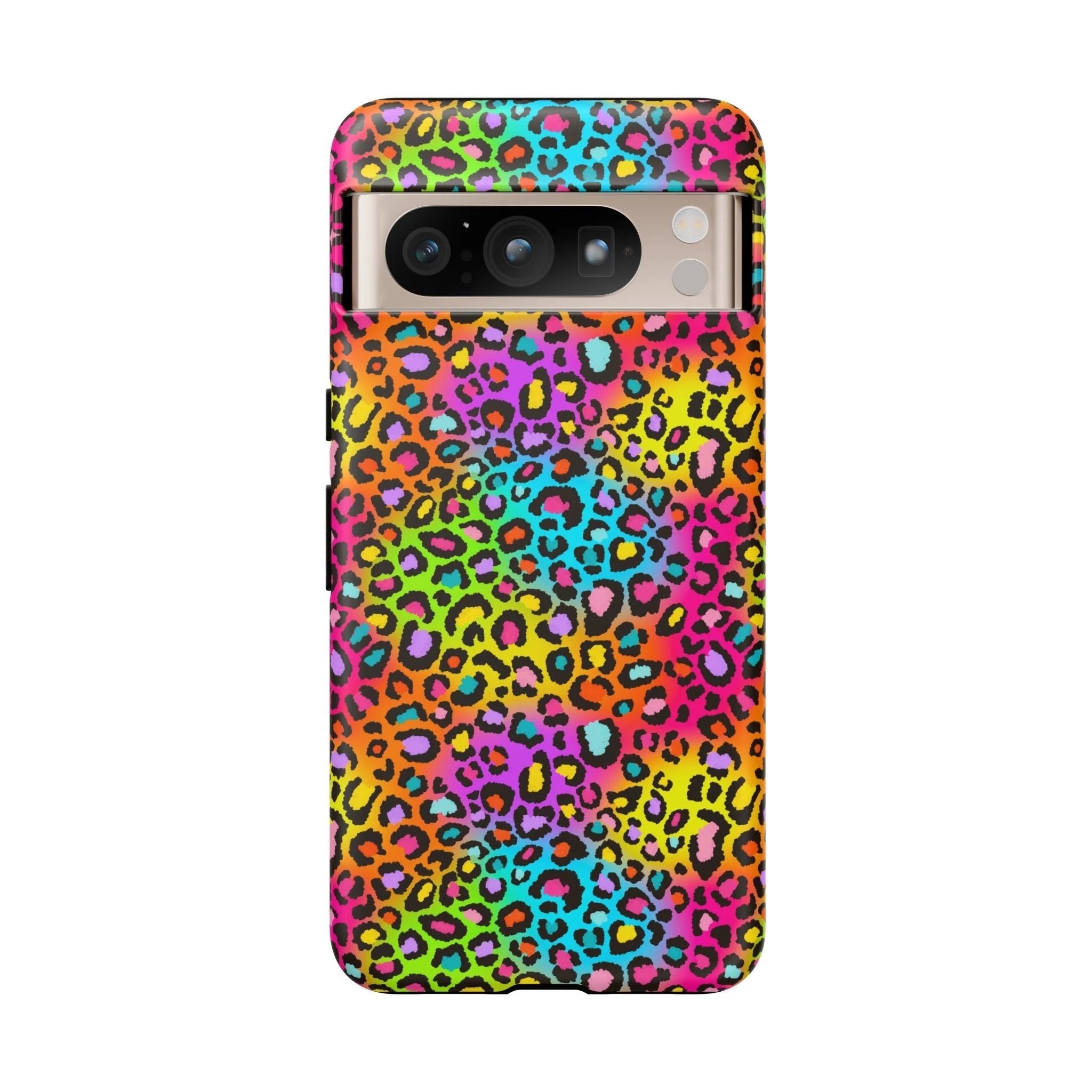 Bespattered Facade Rainbow Leopard Tough Case by Bespattered Facade
