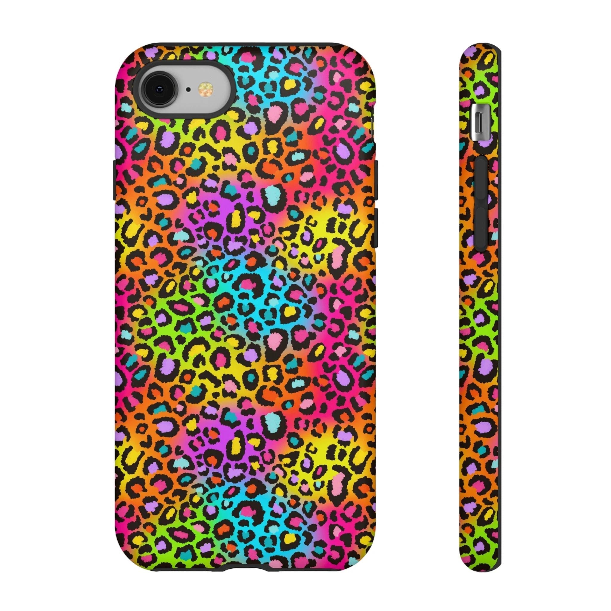 Bespattered Facade Rainbow Leopard Tough Case by Bespattered Facade