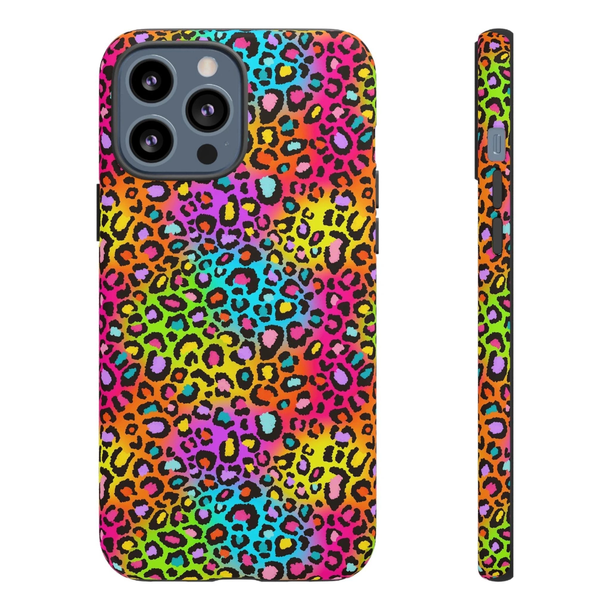 Bespattered Facade Rainbow Leopard Tough Case by Bespattered Facade